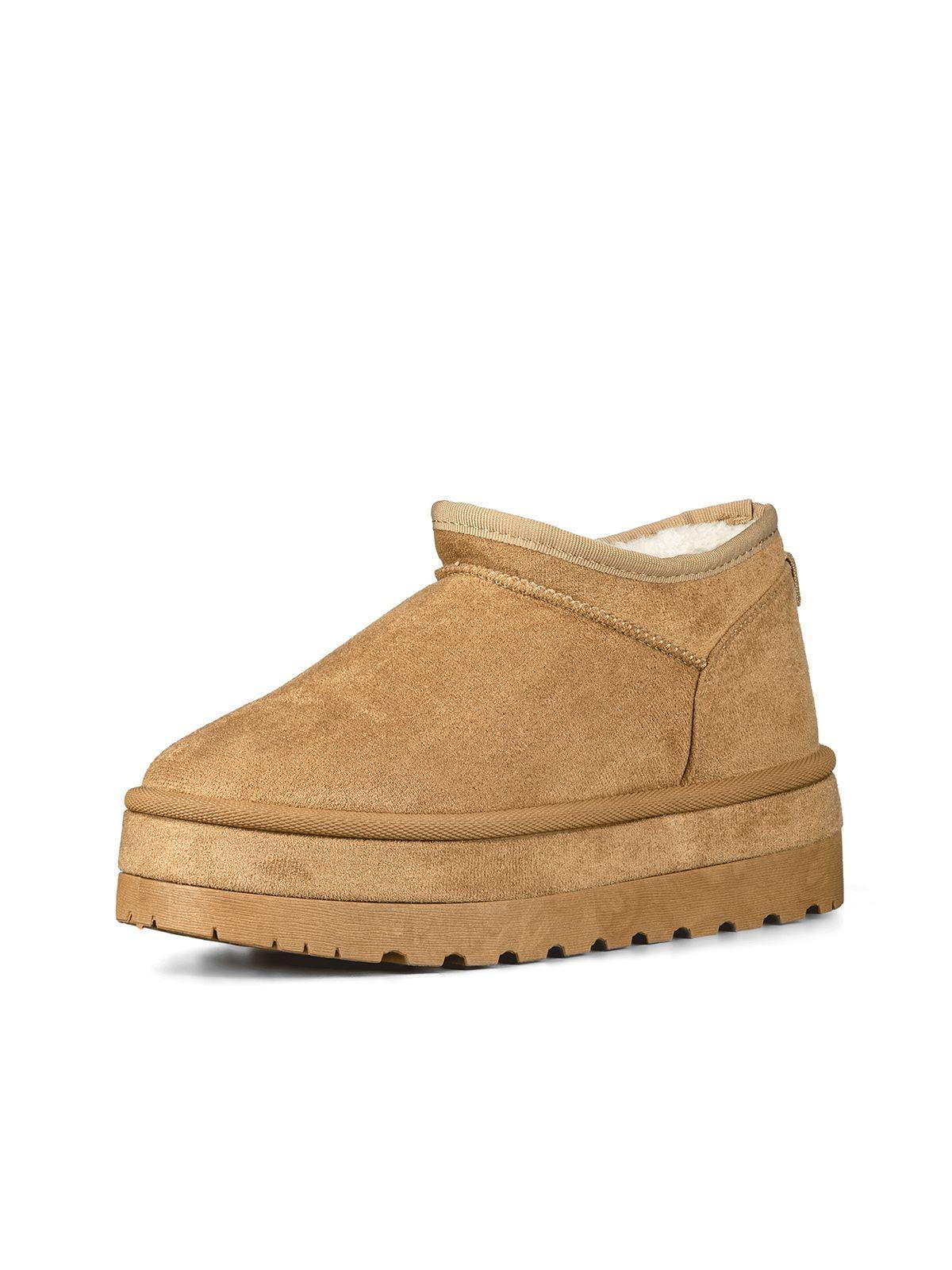 Botin Casual Mujer De Gamuza Comodo Weide LT200-0