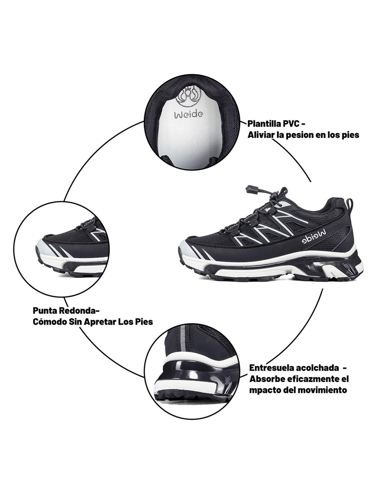 Zapatilla Casual Mujer Urbana Deportiva Vintage Weide TFA301-8