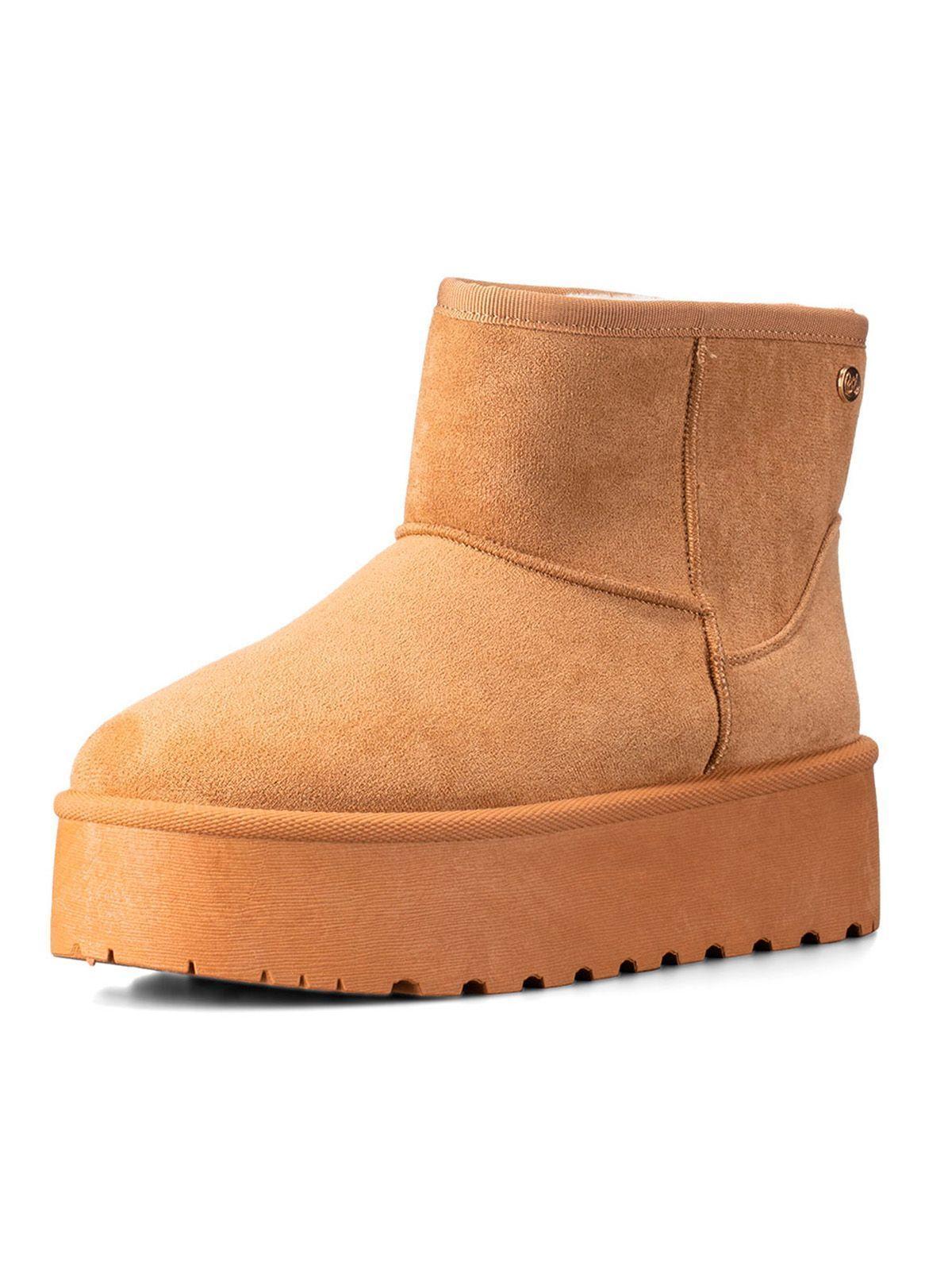 Botin Camel Casual Mujer Weide LT122-0