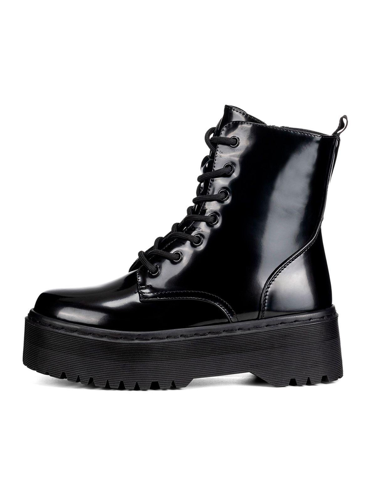 Botin Negro Casual Mujer Weide ZS35-2