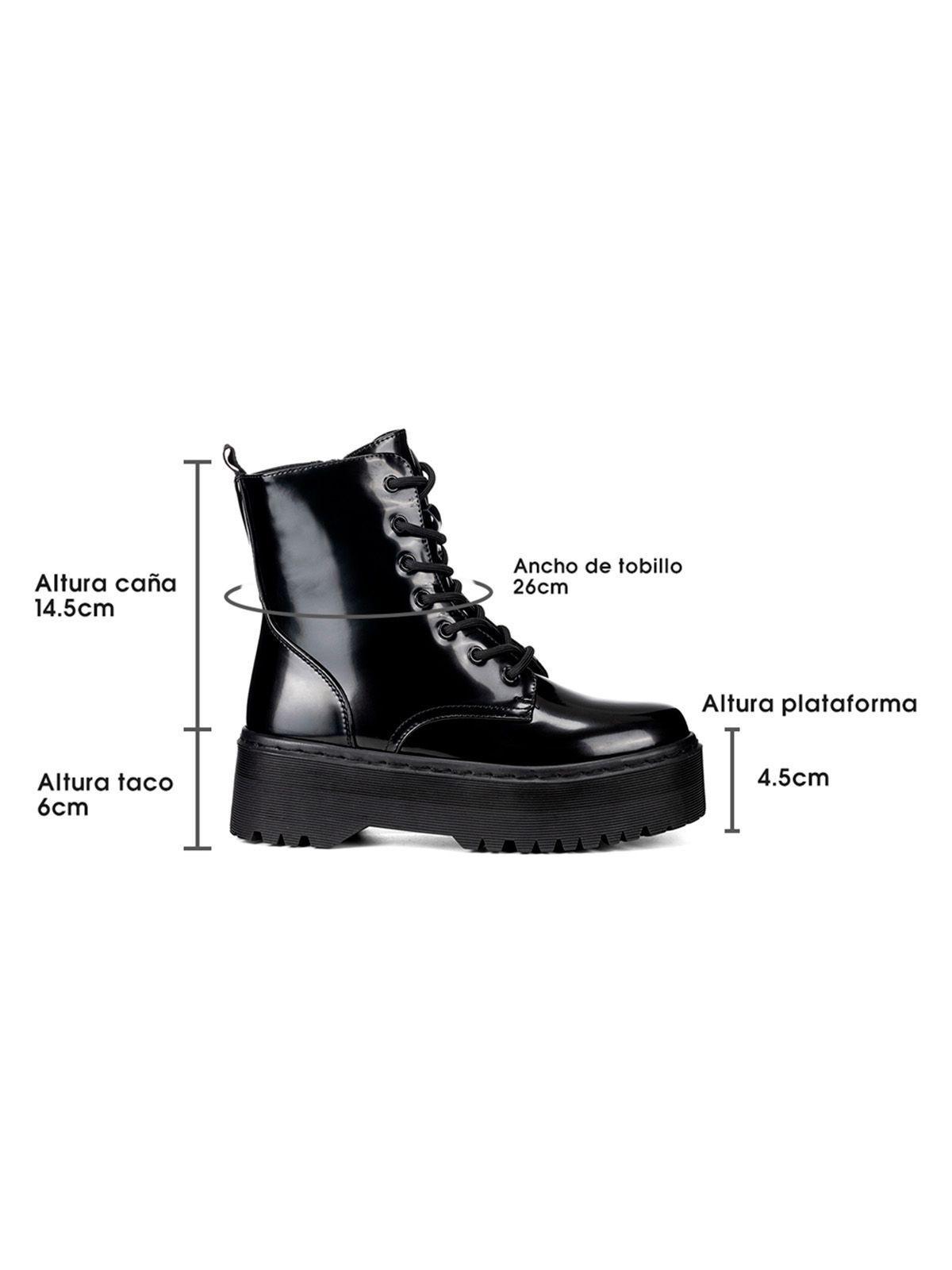 Botin Negro Casual Mujer Weide ZS35-5