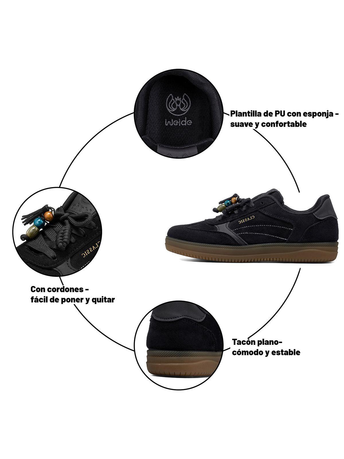 Zapatillas Urbanas Mujer PU Textil Weide SS17-9