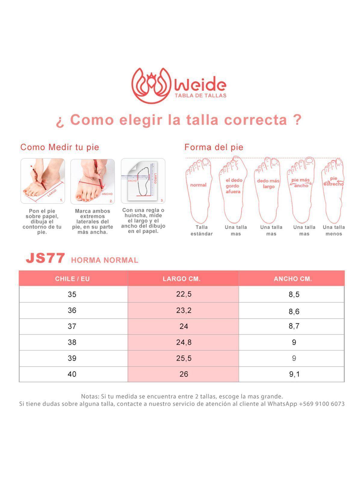 Sandalia Plana Comfort Pedrería Mujer  Weide Js77-3