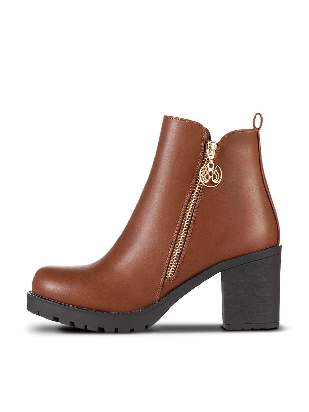 Botin Mujer Rocio Marrón Weide-3