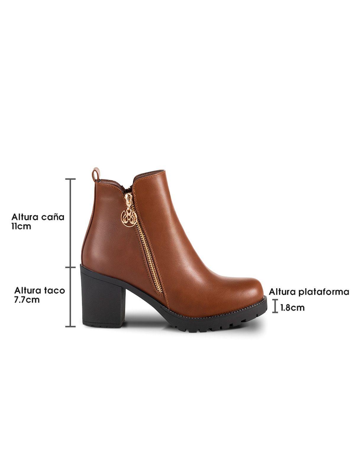 Botin Mujer Rocio Marrón Weide-5