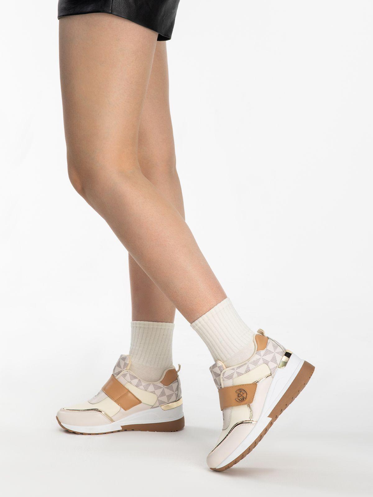 Zapatilla Mujer Julieta Beige Weide-1