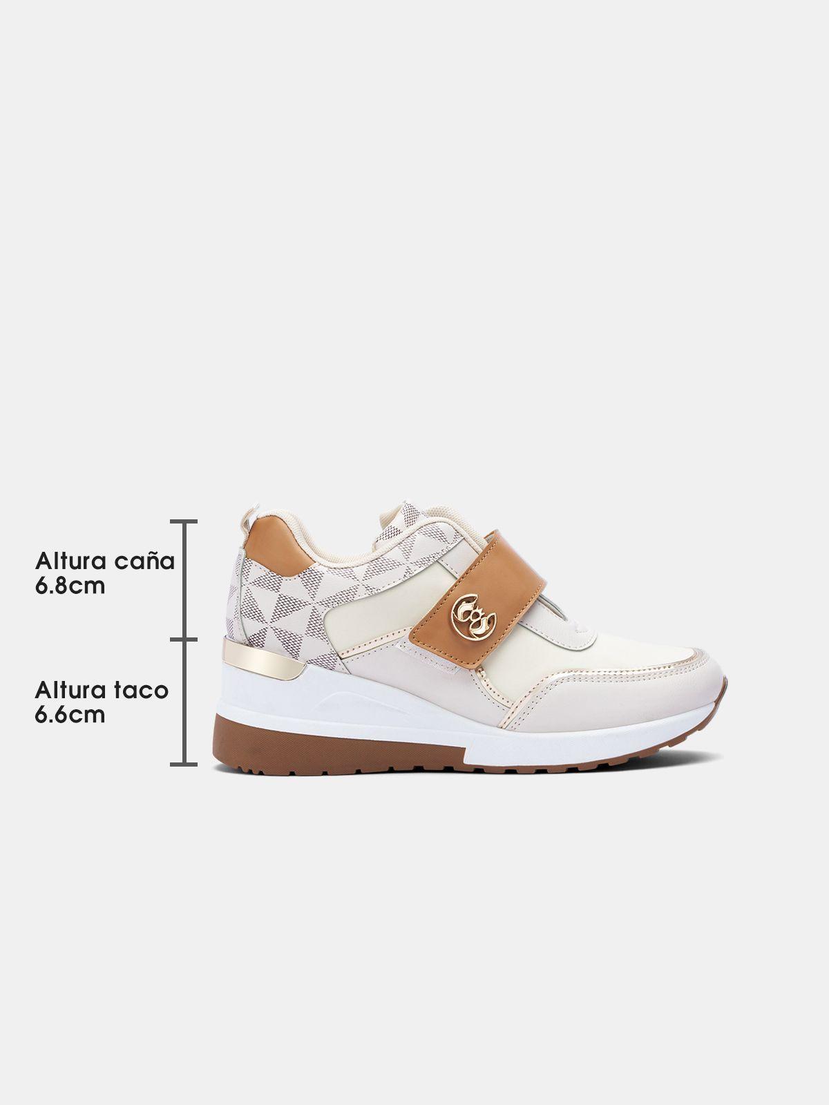Zapatilla Mujer Julieta Beige Weide-5