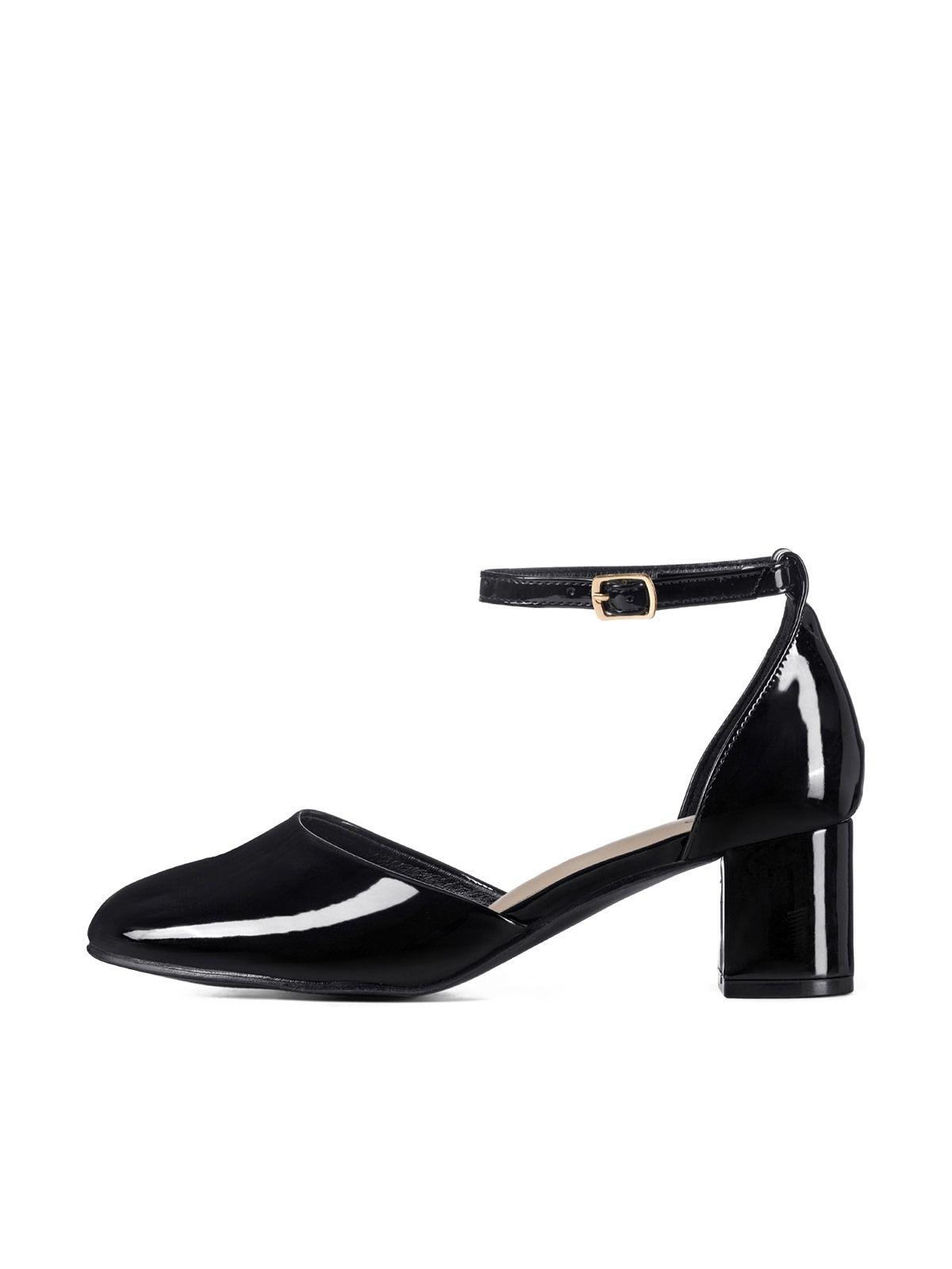 Zapatos Taco PU Acharolado Mujer Cuadrado Weide GH225-1