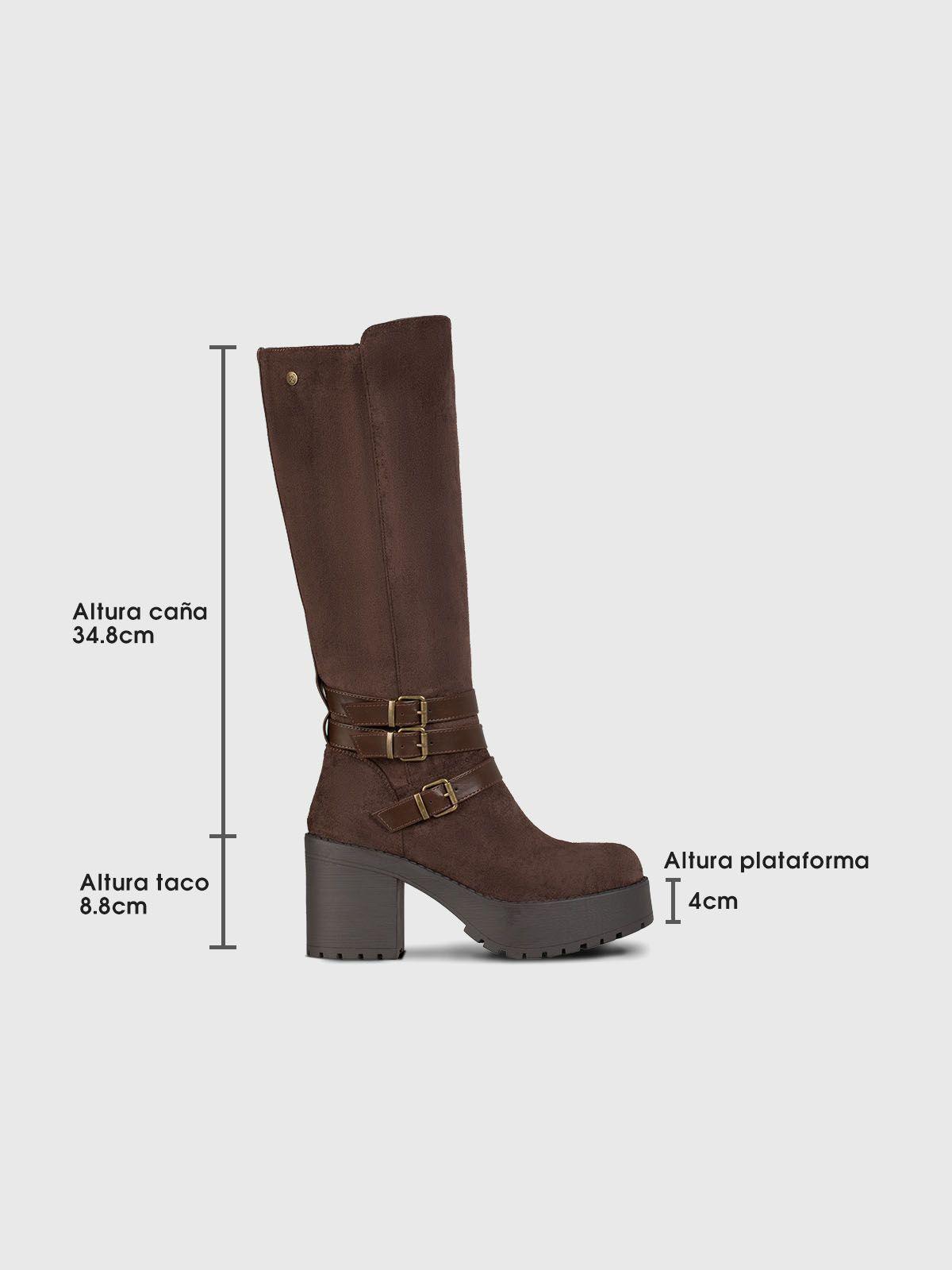 Bota Mujer Sabina Marron Weide-5