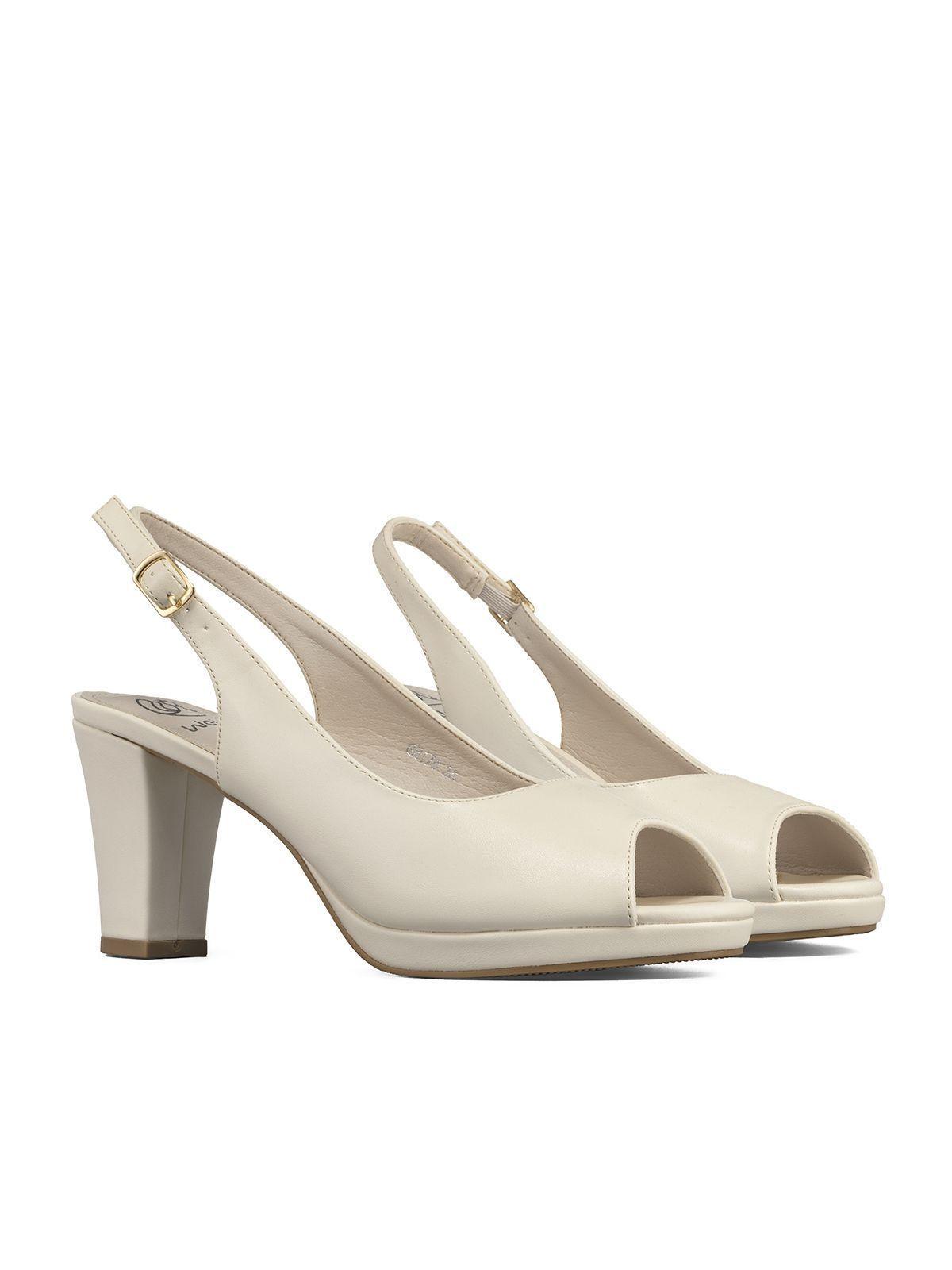 Zapato Elegante  Talón Libre  Peep Toe Mujer Weide GH170-5