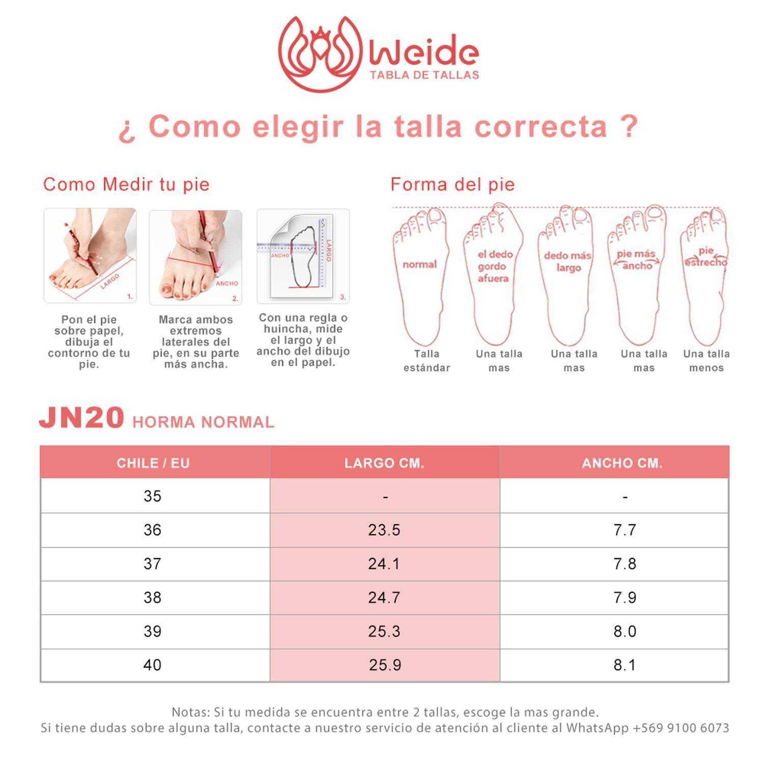 Zapato Taco  Casual Eco cuero Mujer Dorado Weide JN20-3