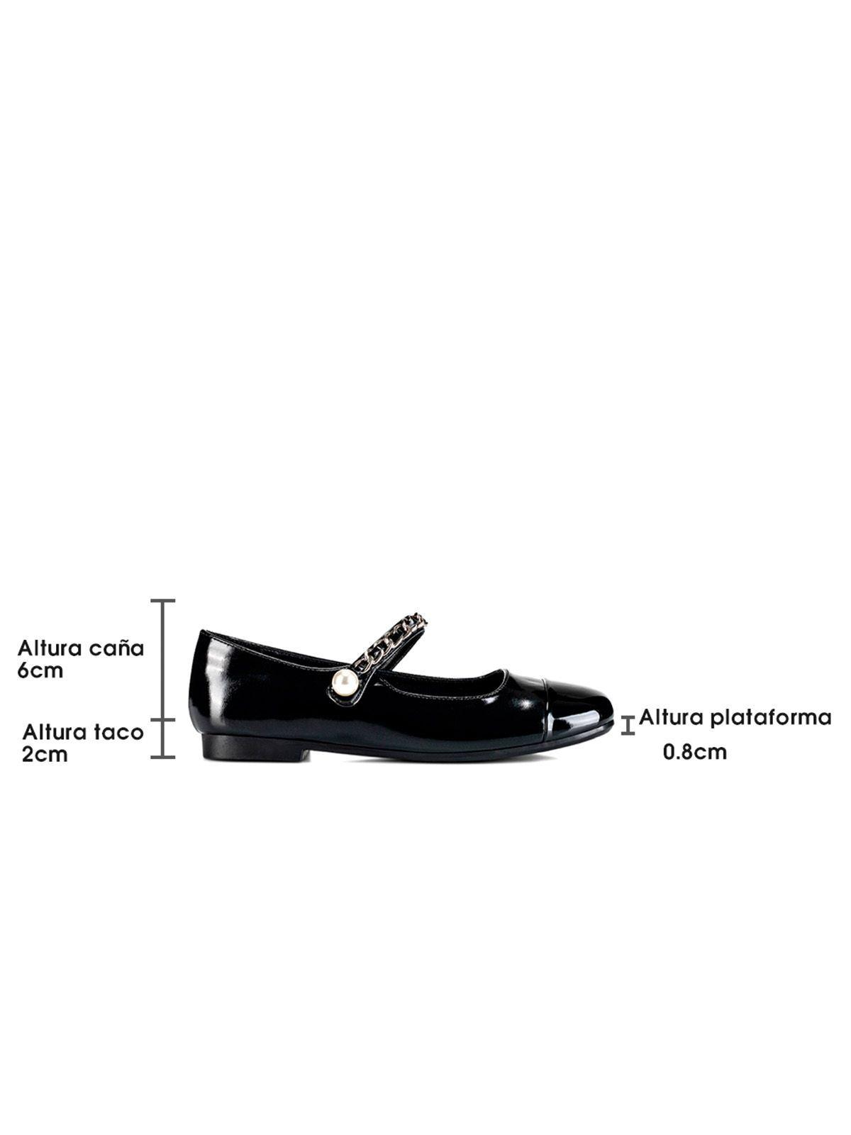 Zapatos Taco Negro Formal Mujer Weide YL68-6