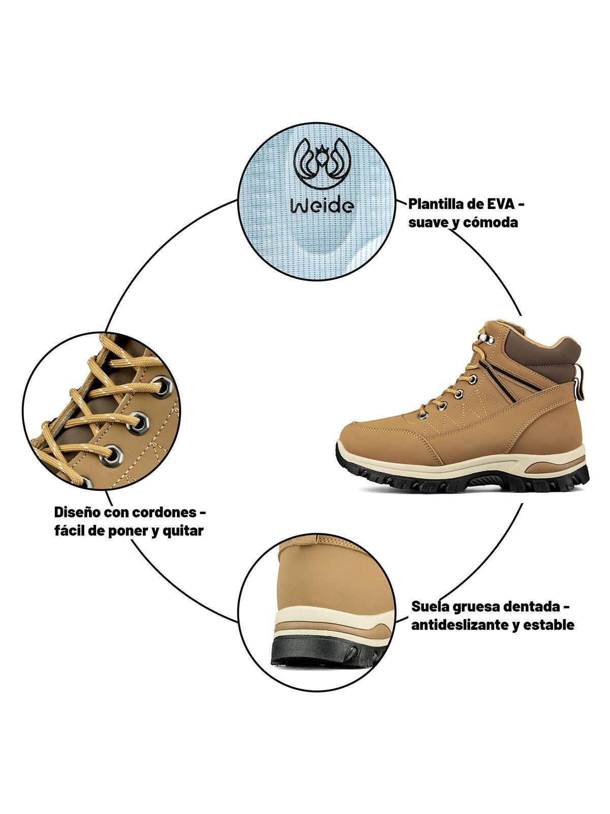 Botín Taco Mujer Outdoor PU Weide TFA219-7
