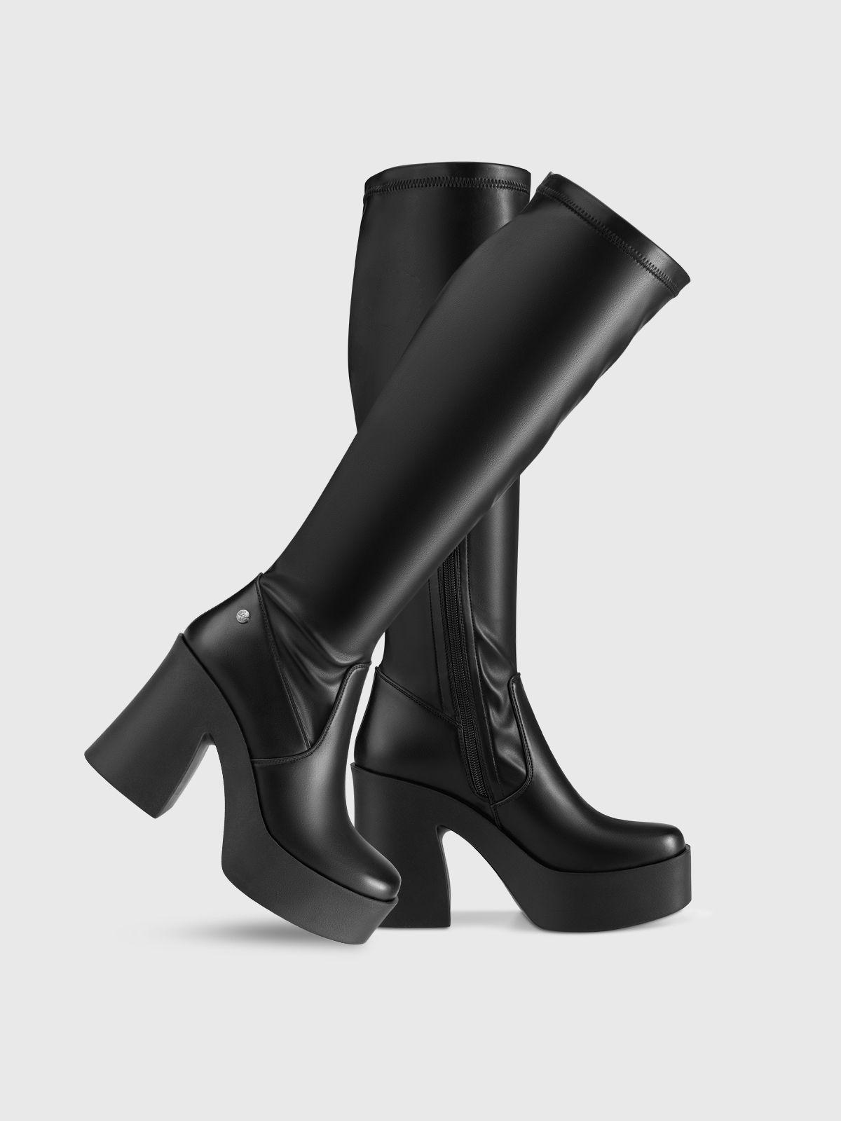 Bota Mujer Nerea Negro Weide-4