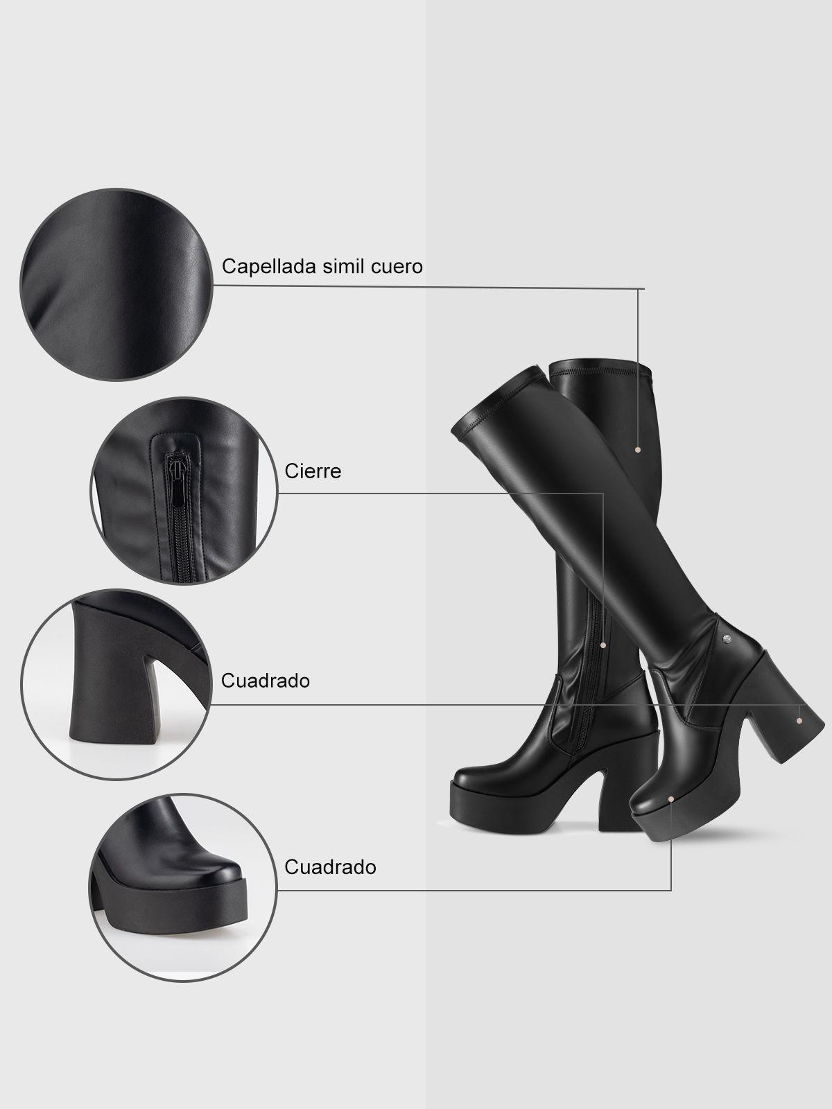 Bota Mujer Nerea Negro Weide-6