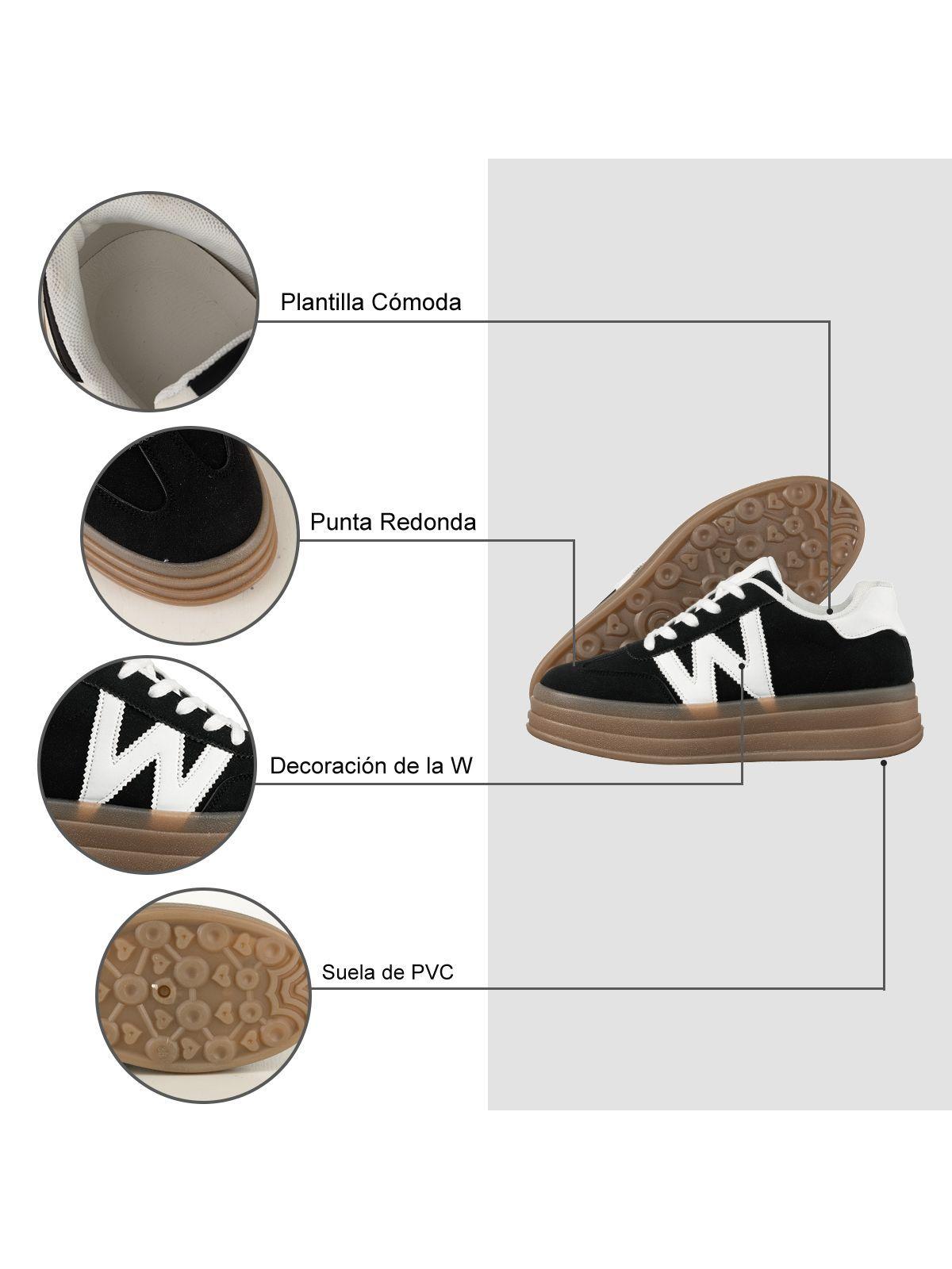 Zapatilla Casual Urbana Clasico Confort Mujer Weide SL14-7