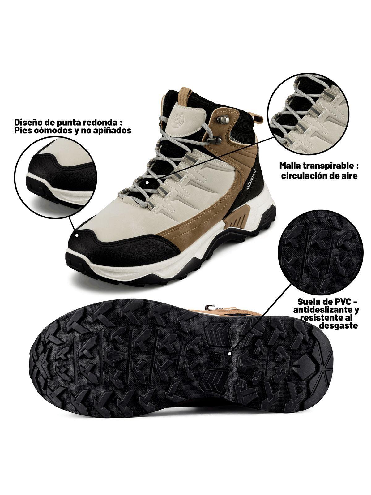 Botín Taco Mujer Outdoor PU Weide TFA218-6