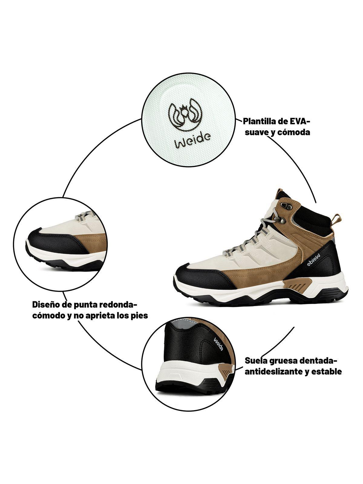 Botín Taco Mujer Outdoor PU Weide TFA218-7