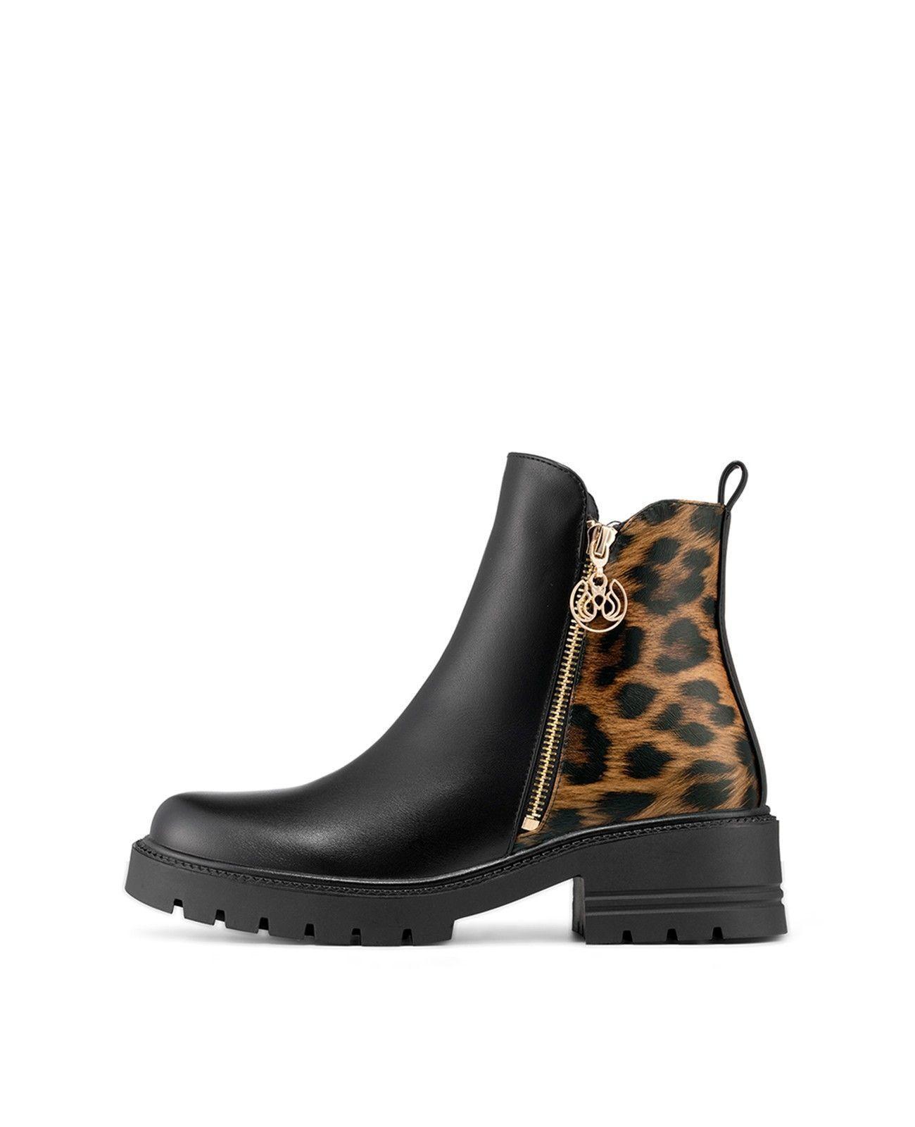 Botín Taco Mujer Casual PU Weide ZS85-2