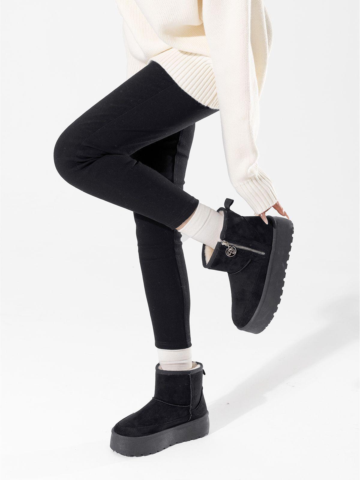 Botin Negro Casual Mujer Weide LT121-2