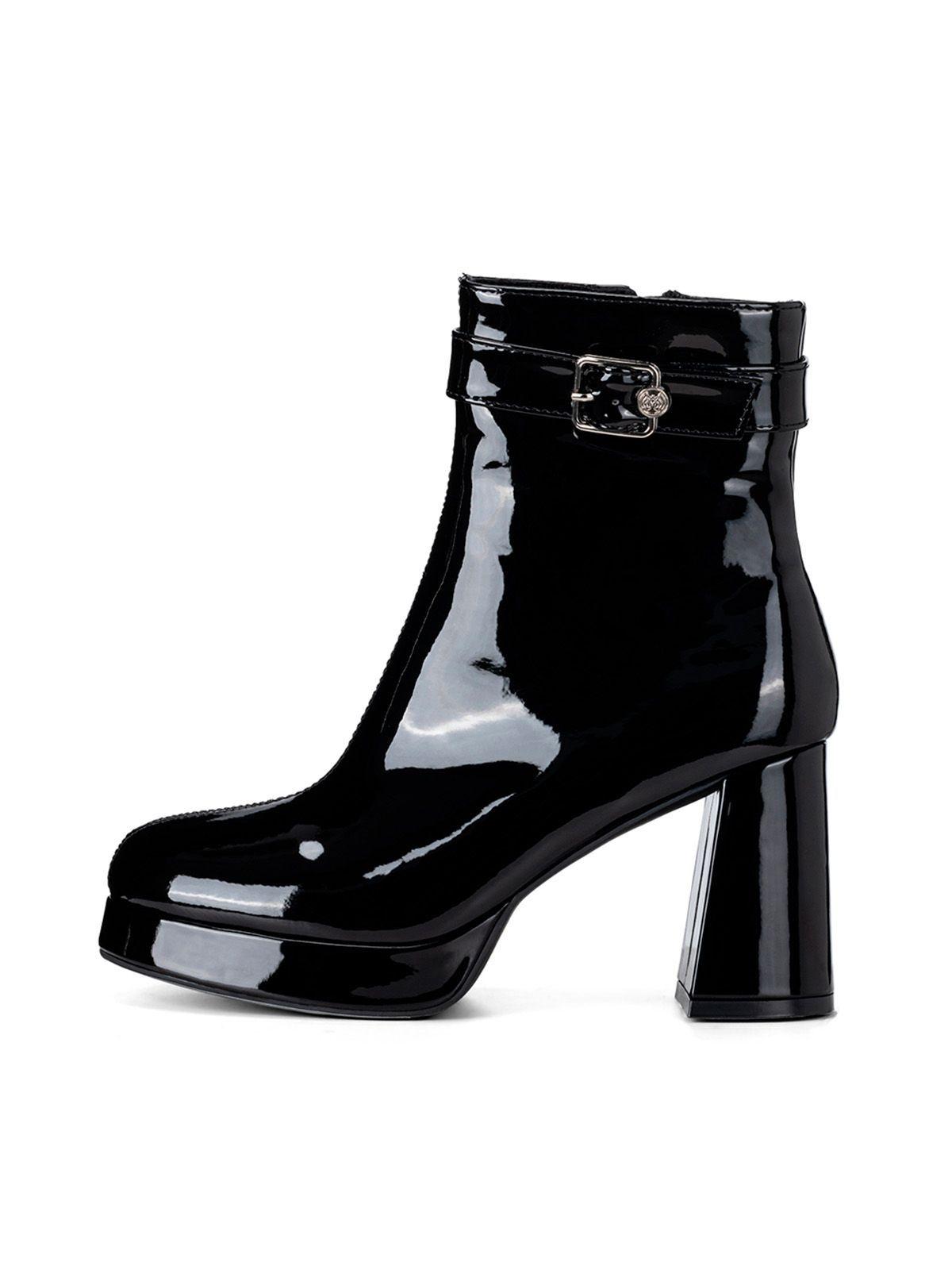 Botin Negro Casual Mujer Weide YL70-5