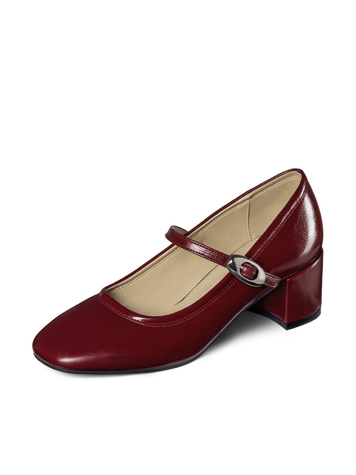 Zapatos Taco Casual PU Mujer Cuadrado Weide YL058-0