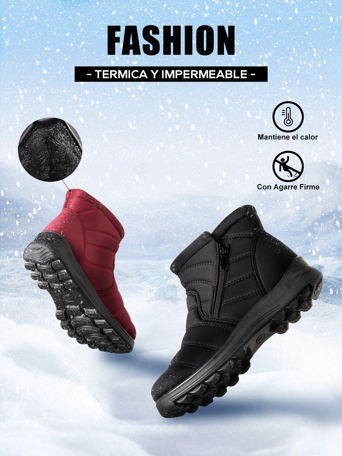 Botin Negro Casual Mujer Weide TFA191-4