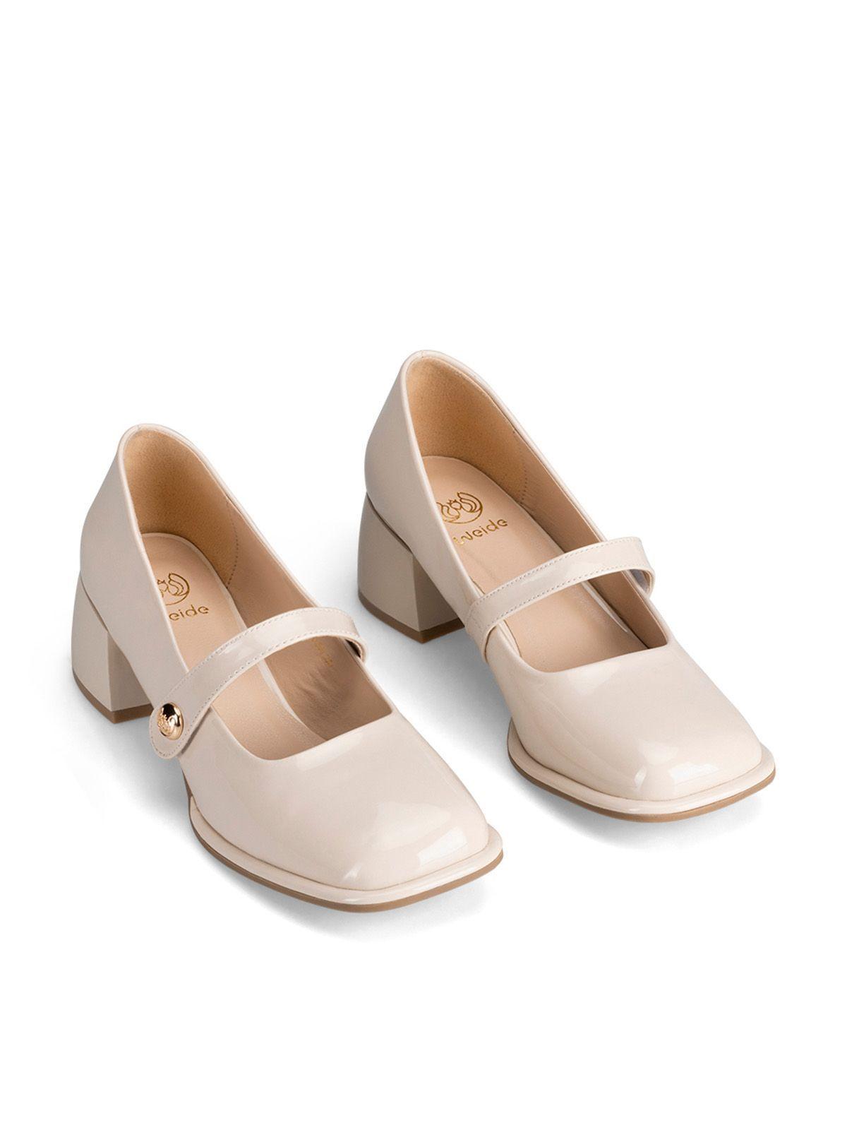 Zapatos Taco Beige Weide YL56-4