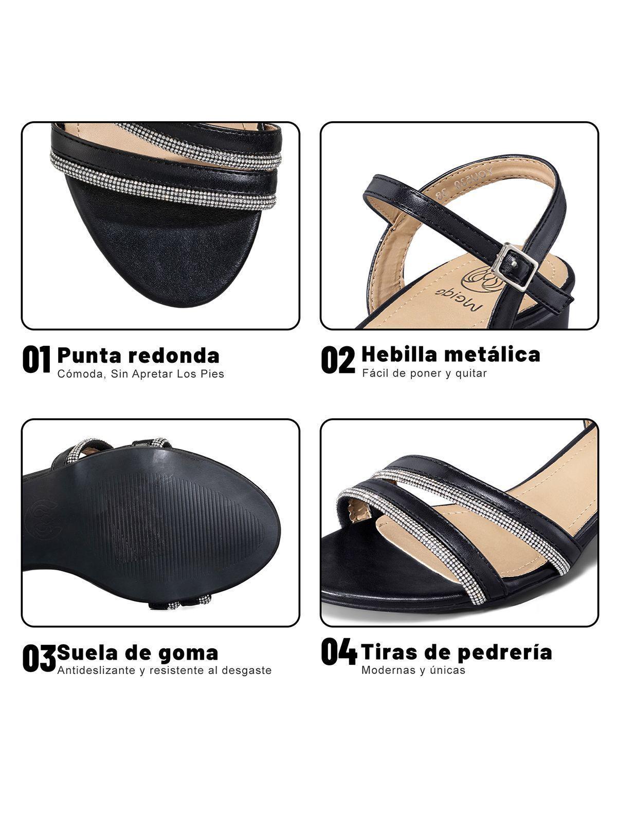 Sandalia Casual Clásica Taco Confort Mujer Weide YOU530-8