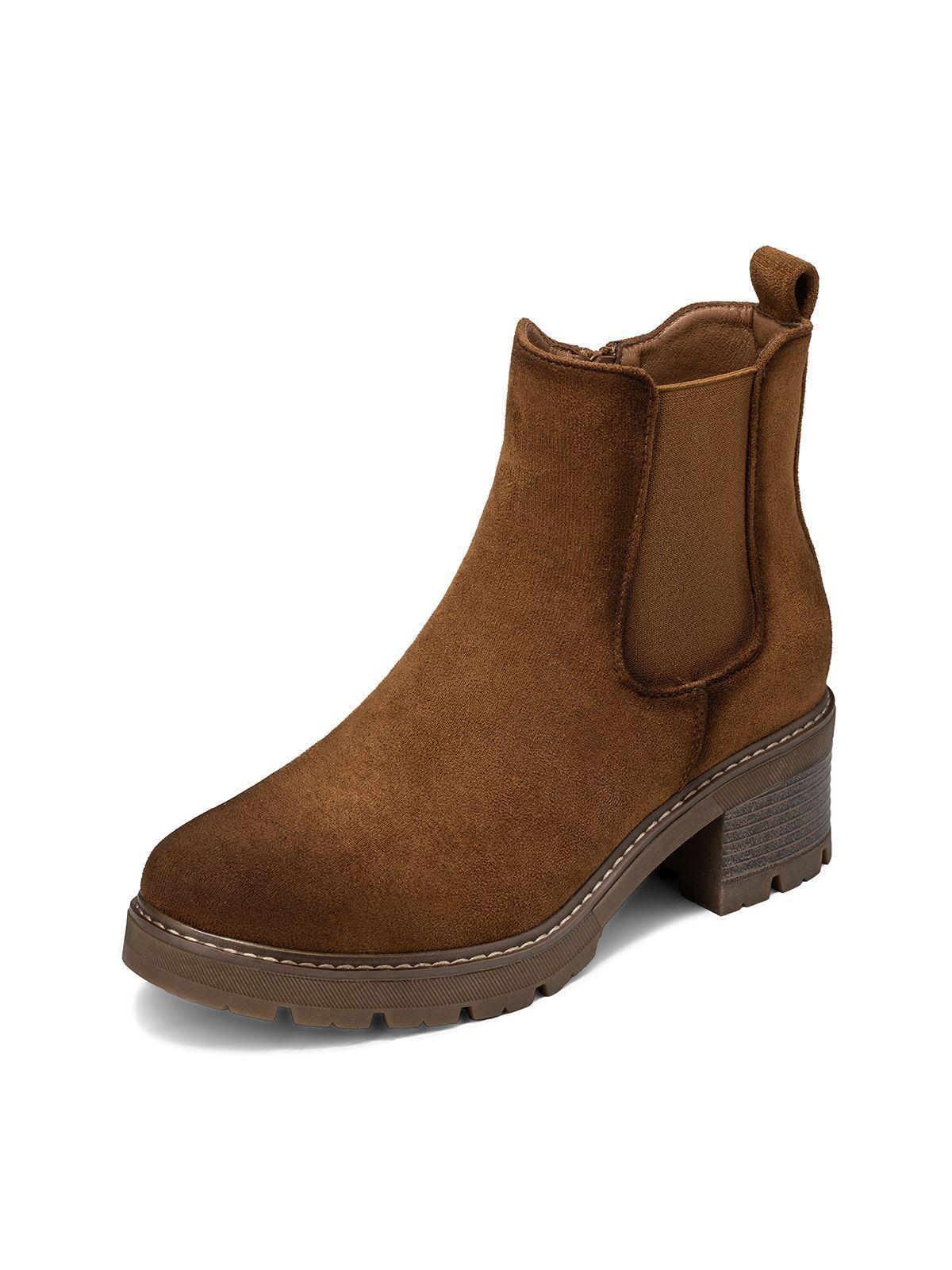 Botín Taco Mujer Outdoor PU Textil Weide ZS81-0