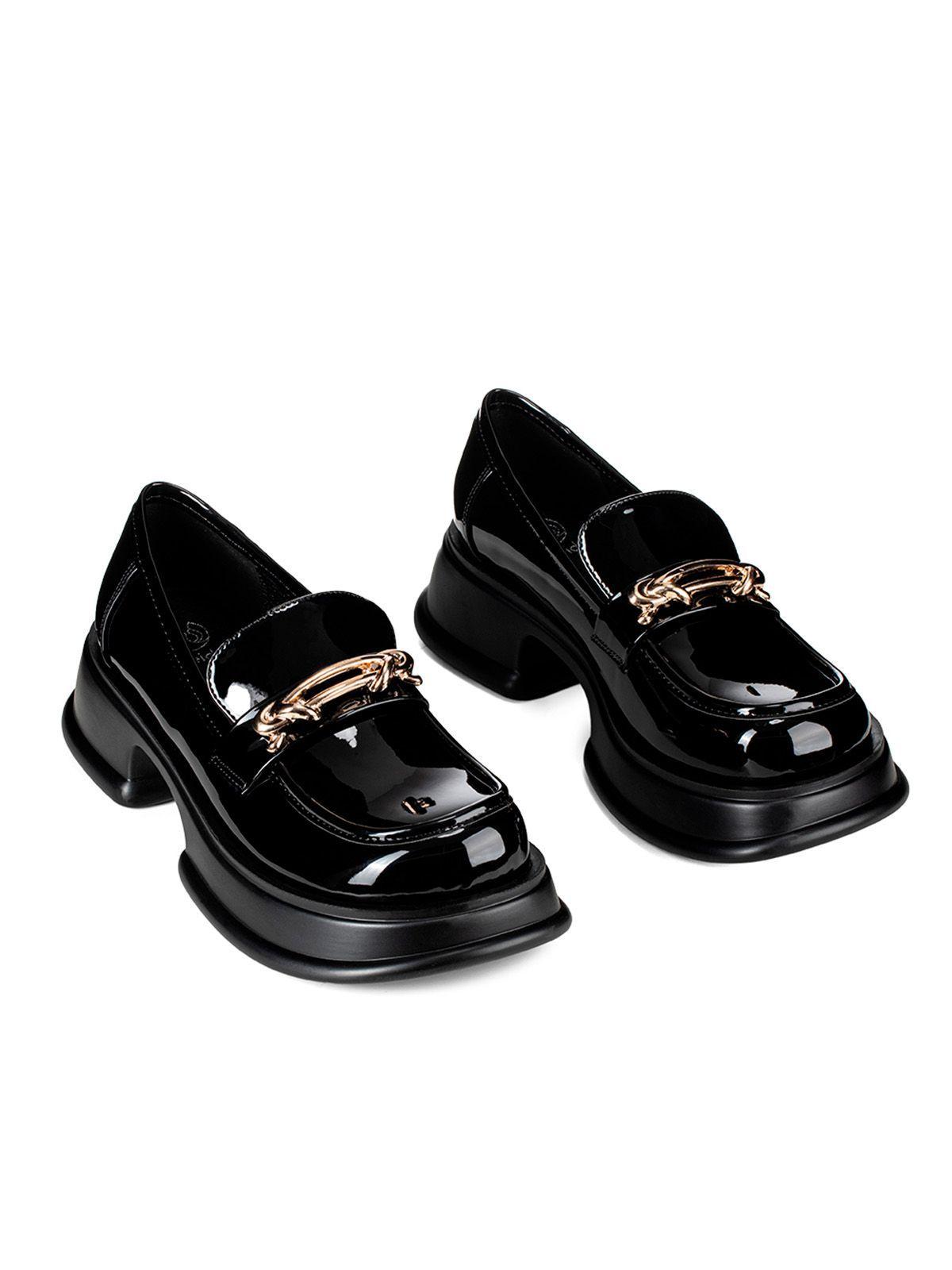 Mocasin Negro Casual Mujer Weide GH113-4