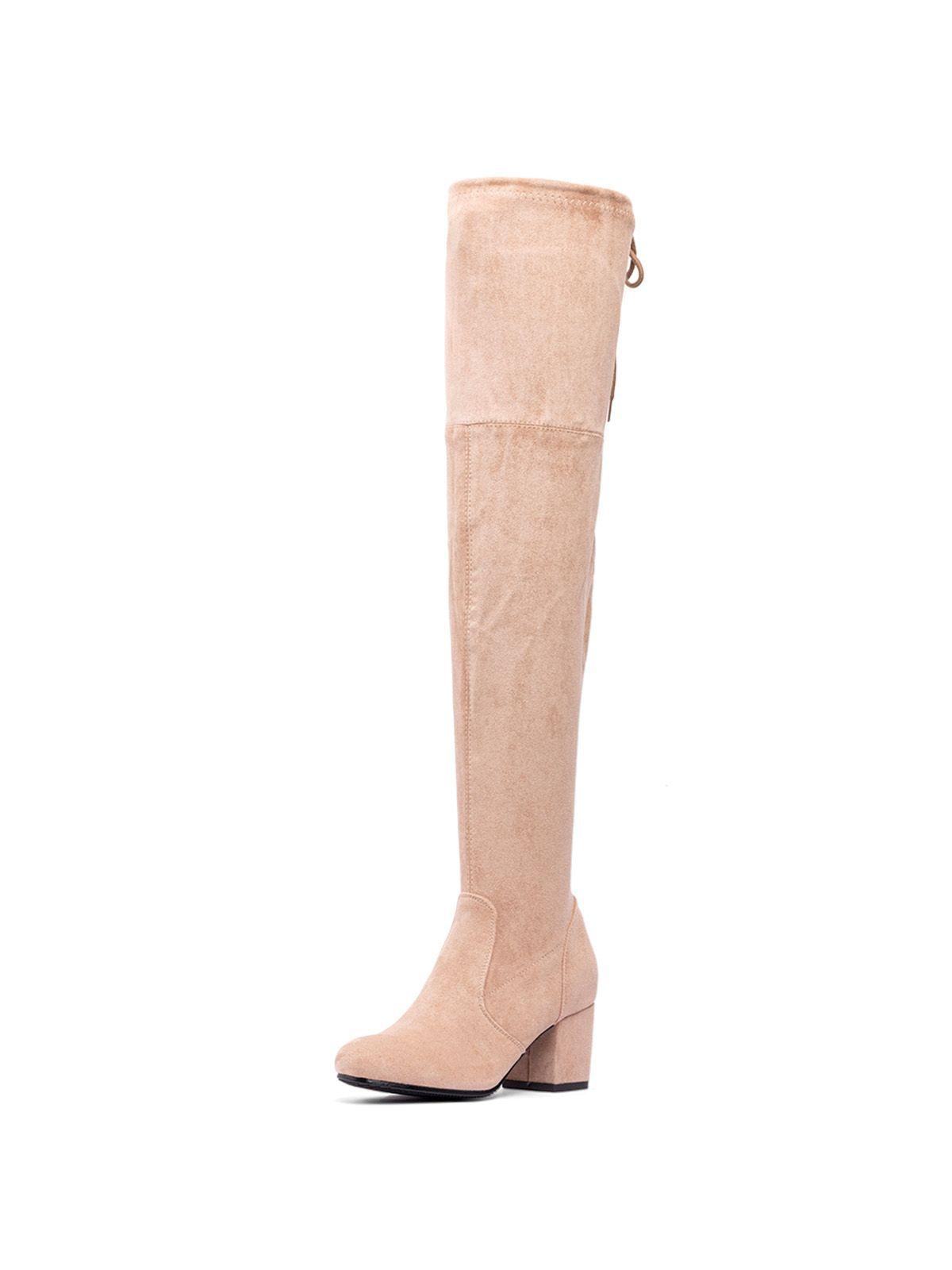 Bota Beige Casual Mujer Weide HX273-0