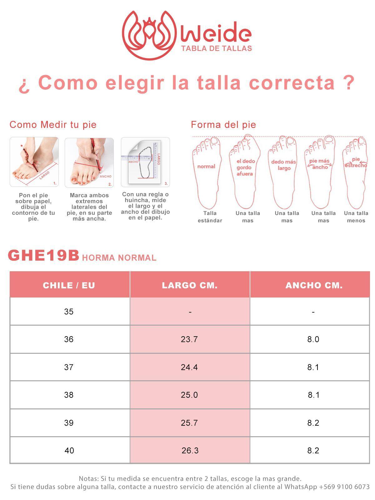 Sandalia Taco Alto Mujer Charol Fiesta Elegante Weide GHE19B-3