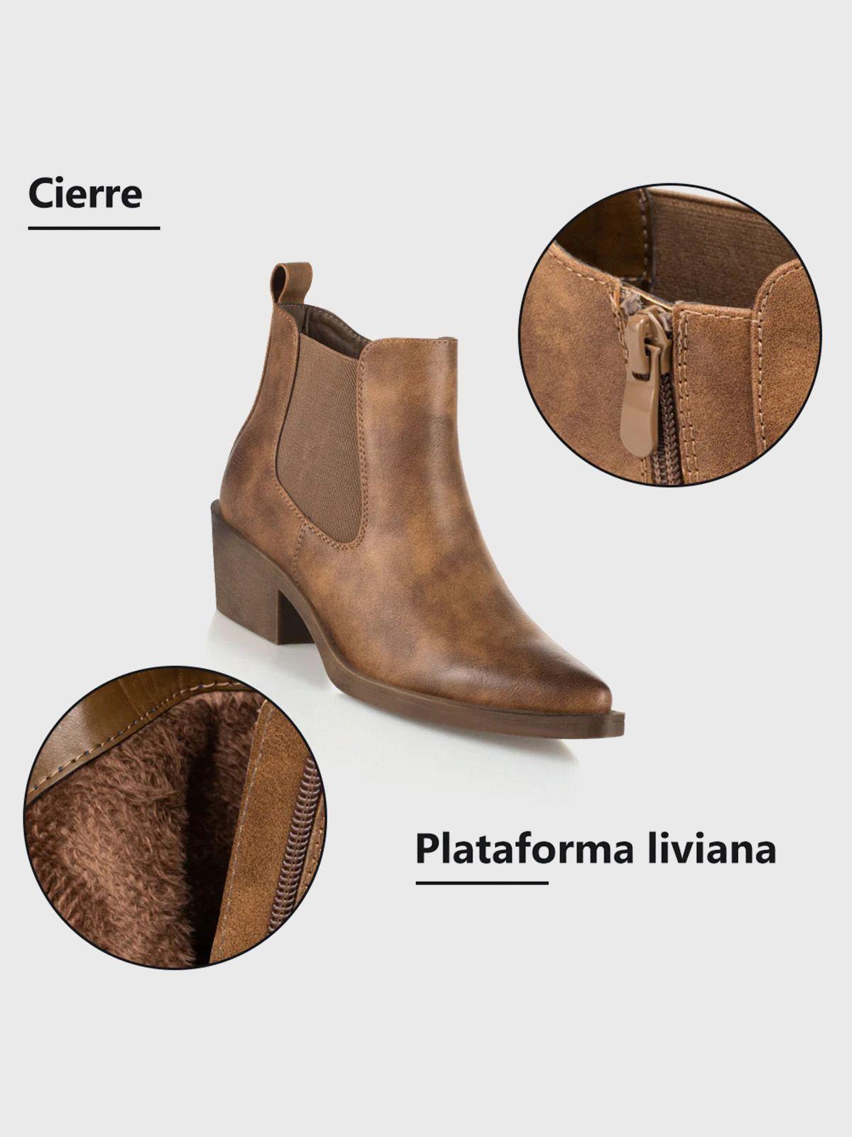 Botin Mujer Celia Caqui Weide-6