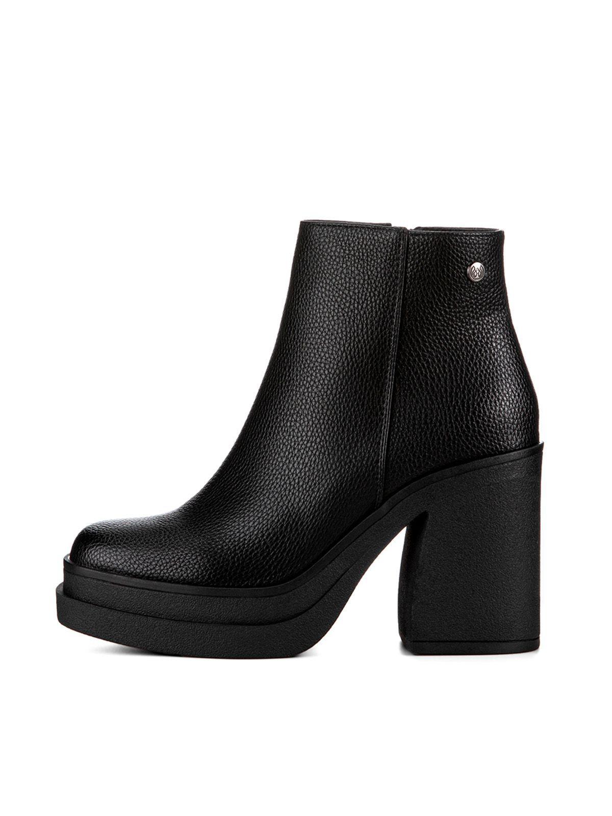 Botin Negro Casual Mujer Weide CZY572-0