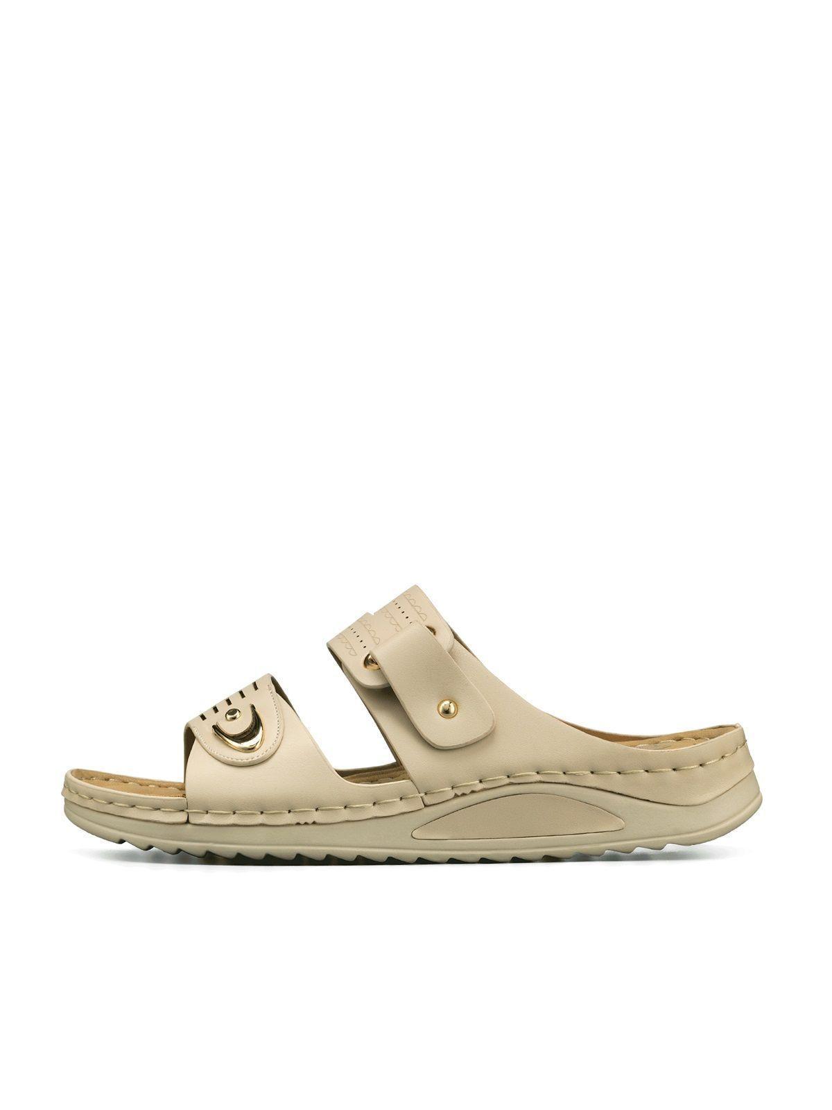 Sandalia Estilo Chala Taco Cuña Casual Mujer Weide Jn722-5