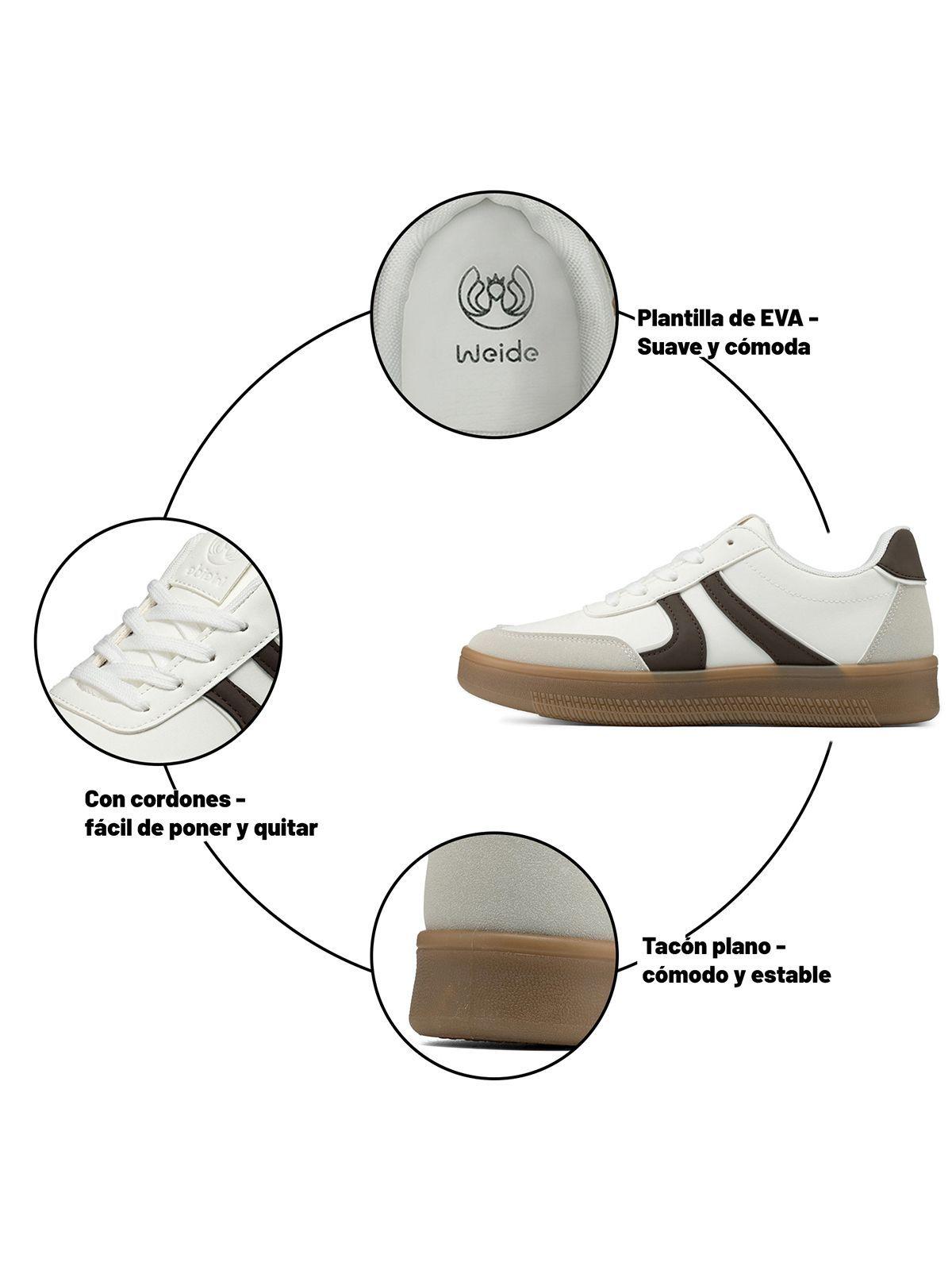 Zapatillas Urbanas Mujer PU Weide SL73-6
