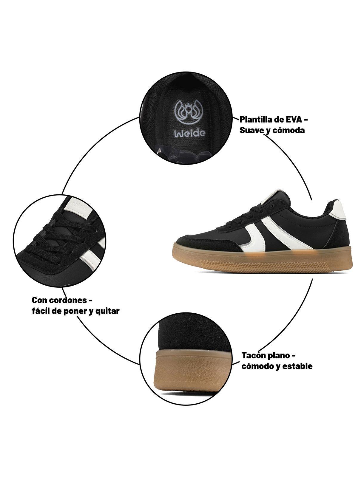 Zapatillas Urbanas Mujer PU Weide SL73-9