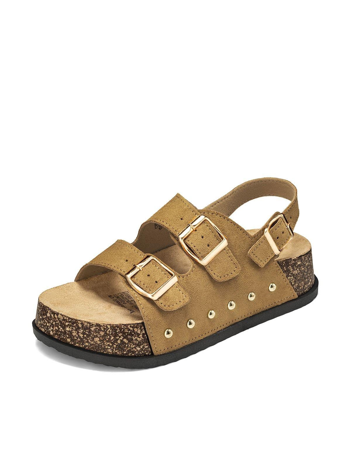 Sandalias PU Textil Mujer Plataforma Weide QIU529-0