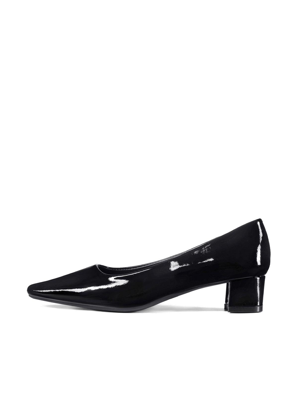 Zapatos Taco PU Acharolado Mujer Cuadrado Weide GHE108-1