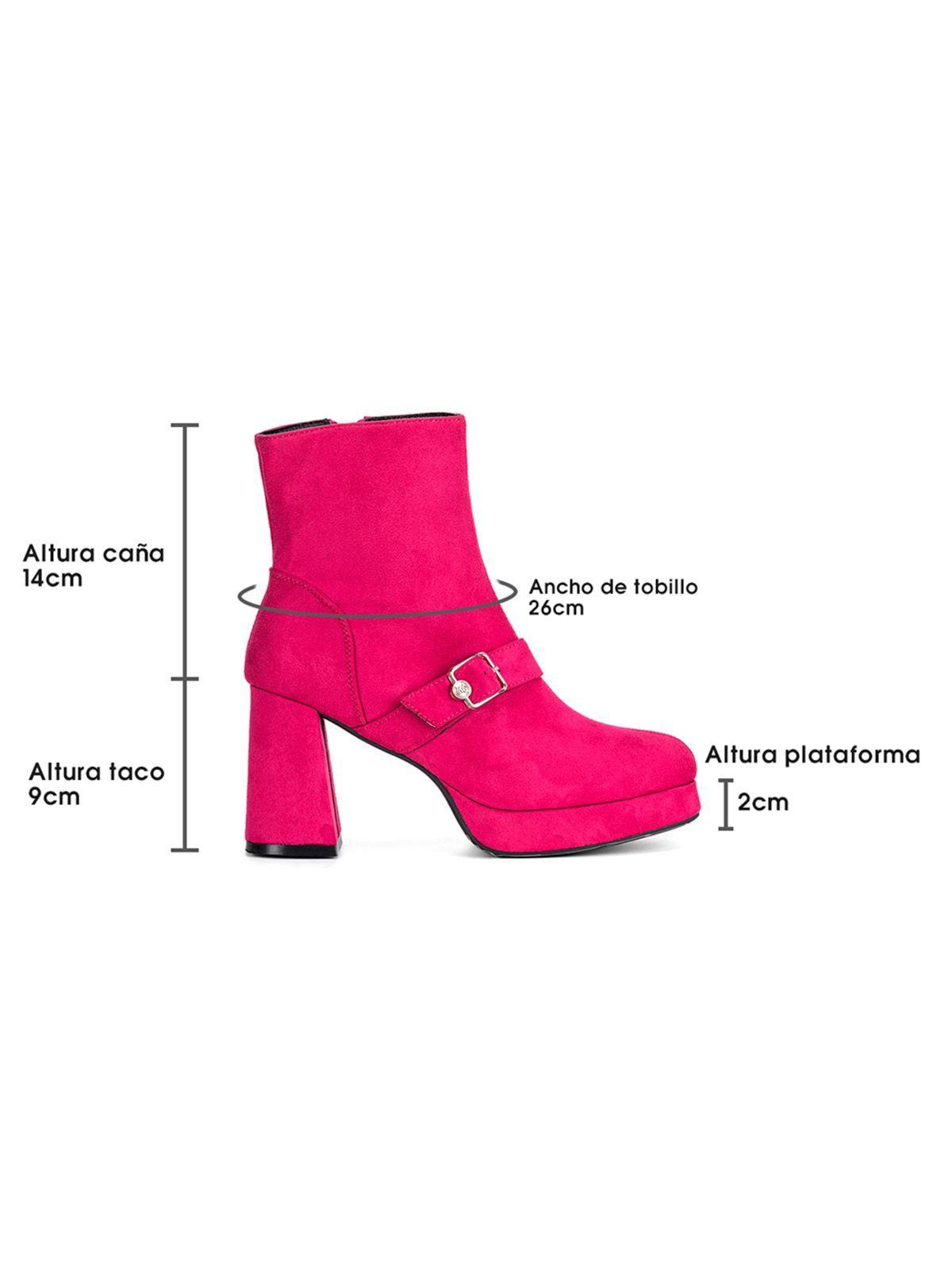 Botin Durazno Casual Mujer Weide YL71-5