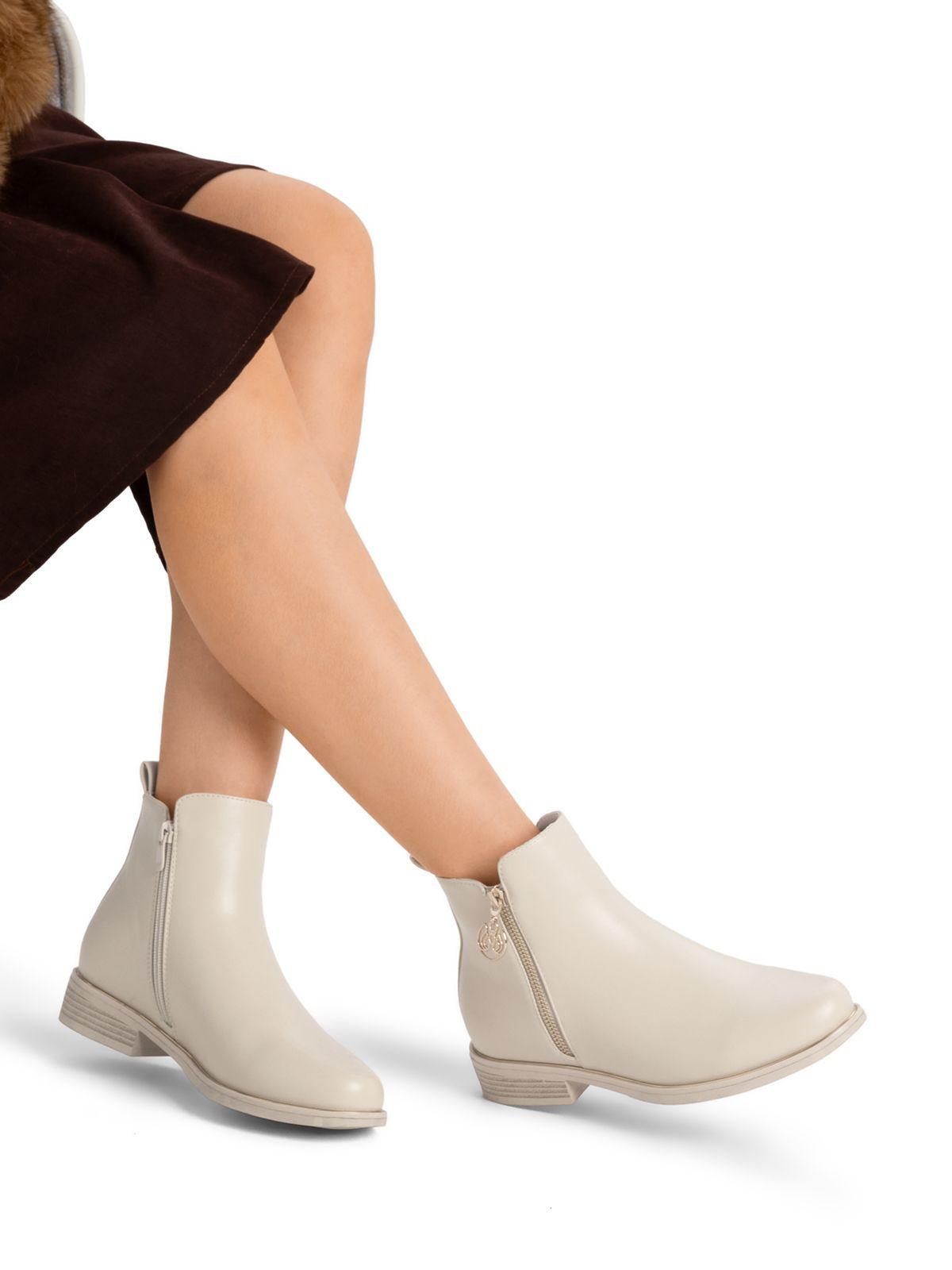 Botin Casual Mujer Eco Cuero Vintage Elegante Weide ZS68-1