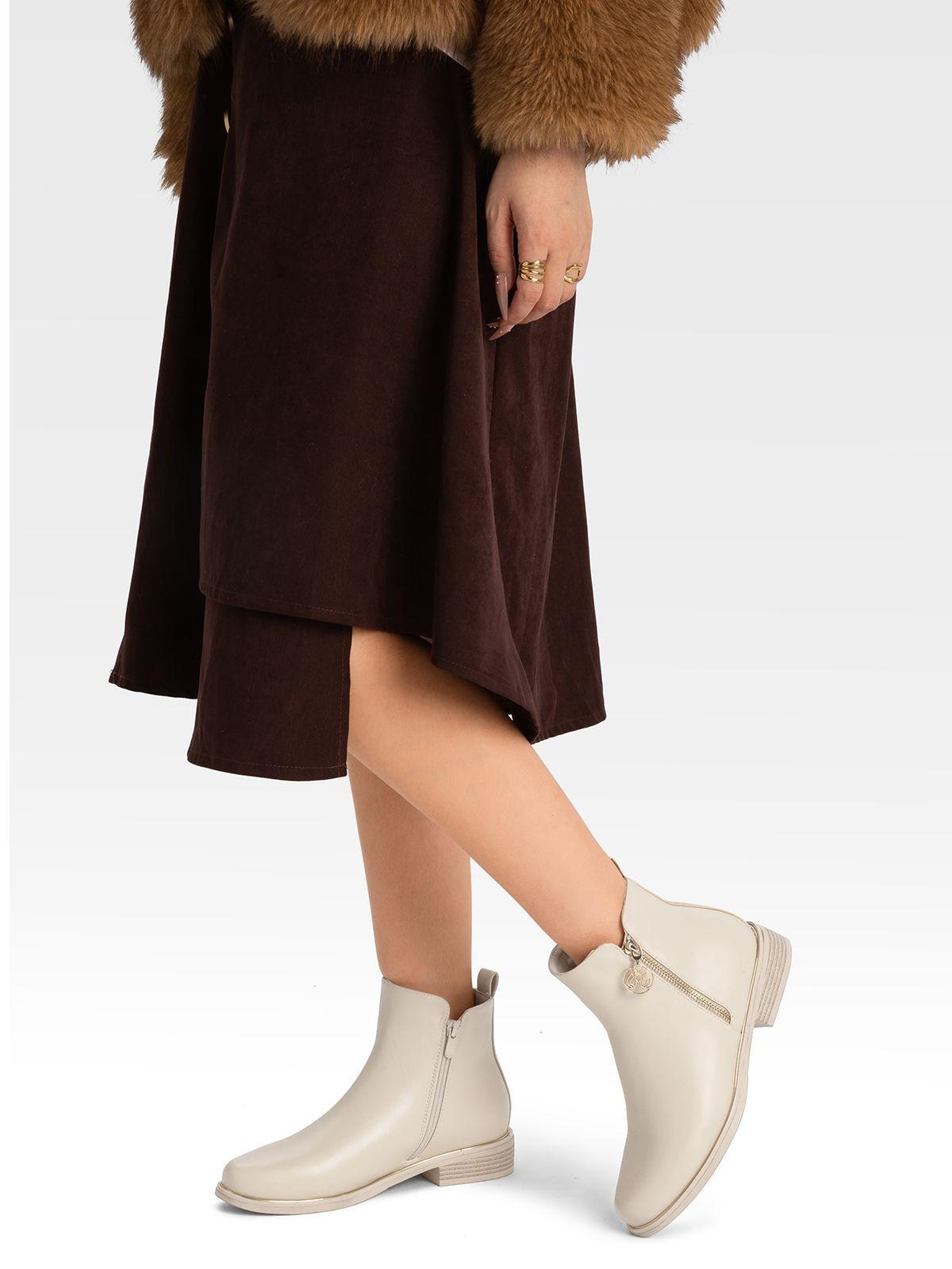 Botin Casual Mujer Eco Cuero Vintage Elegante Weide ZS68-2