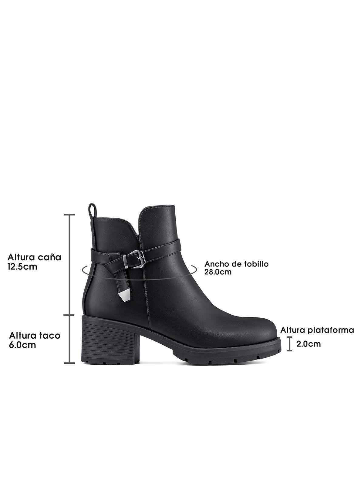 Botín Taco Mujer Casual PU Weide ZS83-6