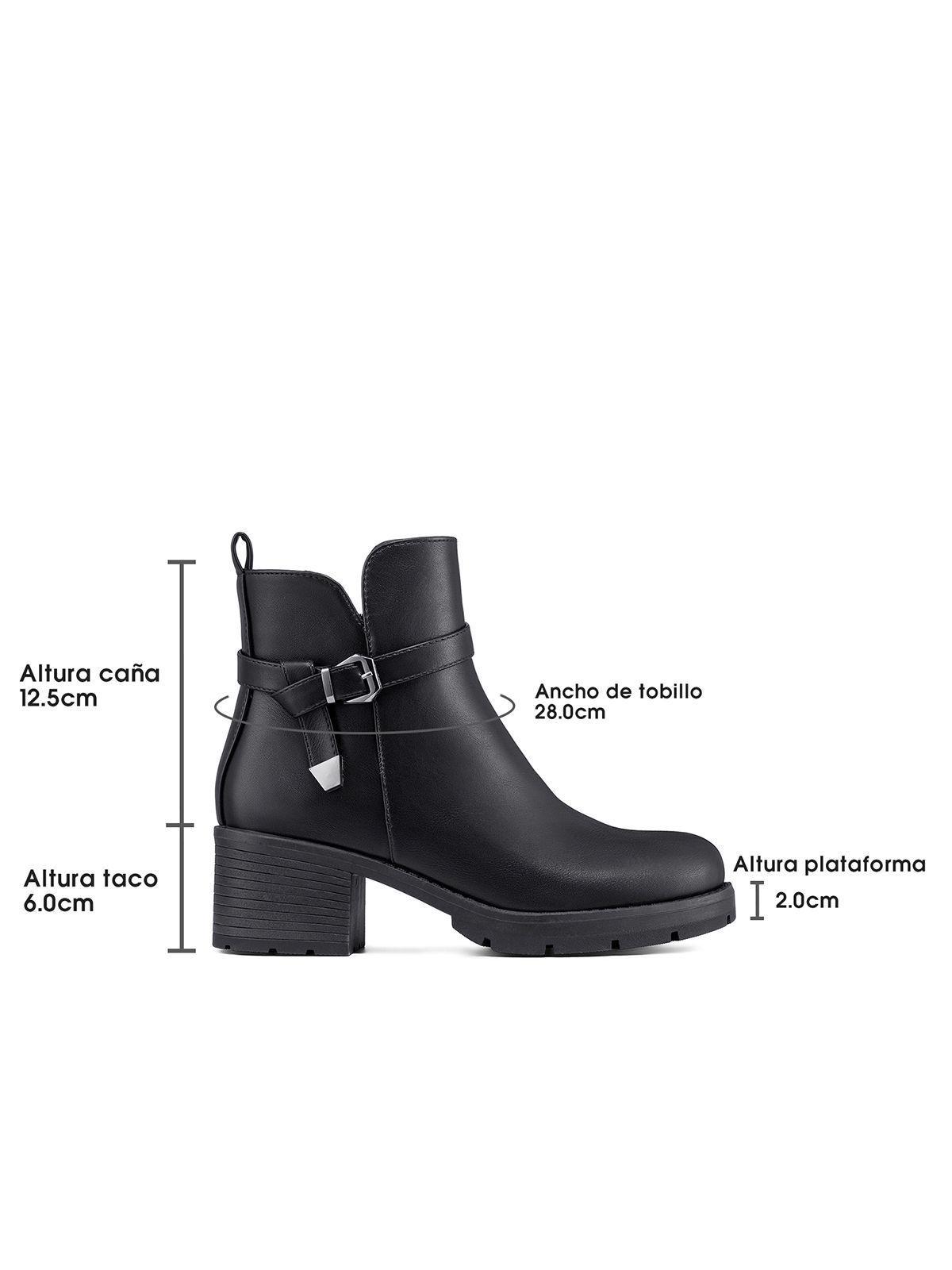 Botín Taco Mujer Casual PU Weide ZS83-6