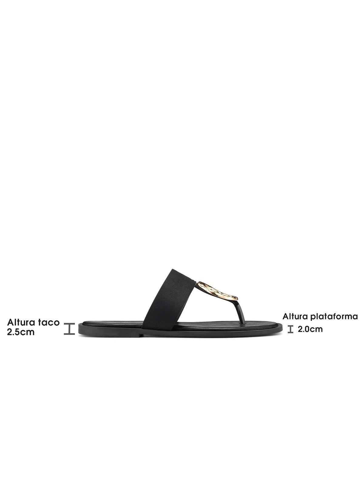 Sandalia tipo Chala PU Textil Mujer Plano Weide HY23-3
