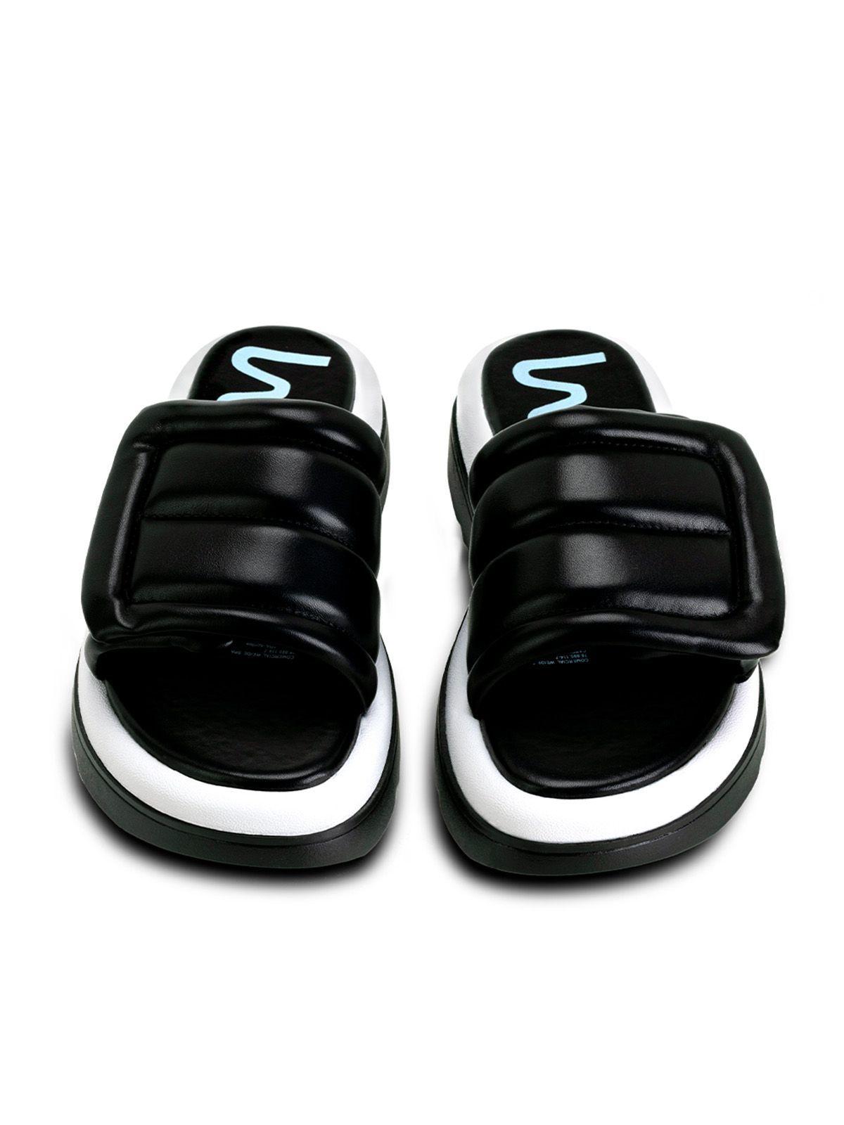 Sandalia Plataforma Negro Casual GH98 Weide-2