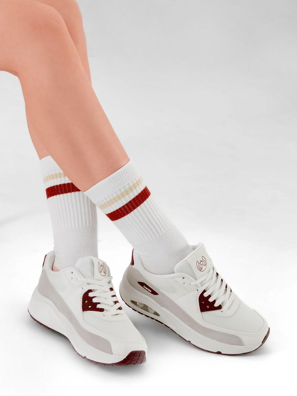 Zapatilla Urbana Casual Mujer Deportiva Clasico Weide TFA302-1