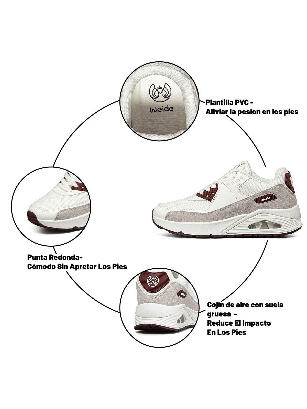 Zapatilla Urbana Casual Mujer Deportiva Clasico Weide TFA302-8