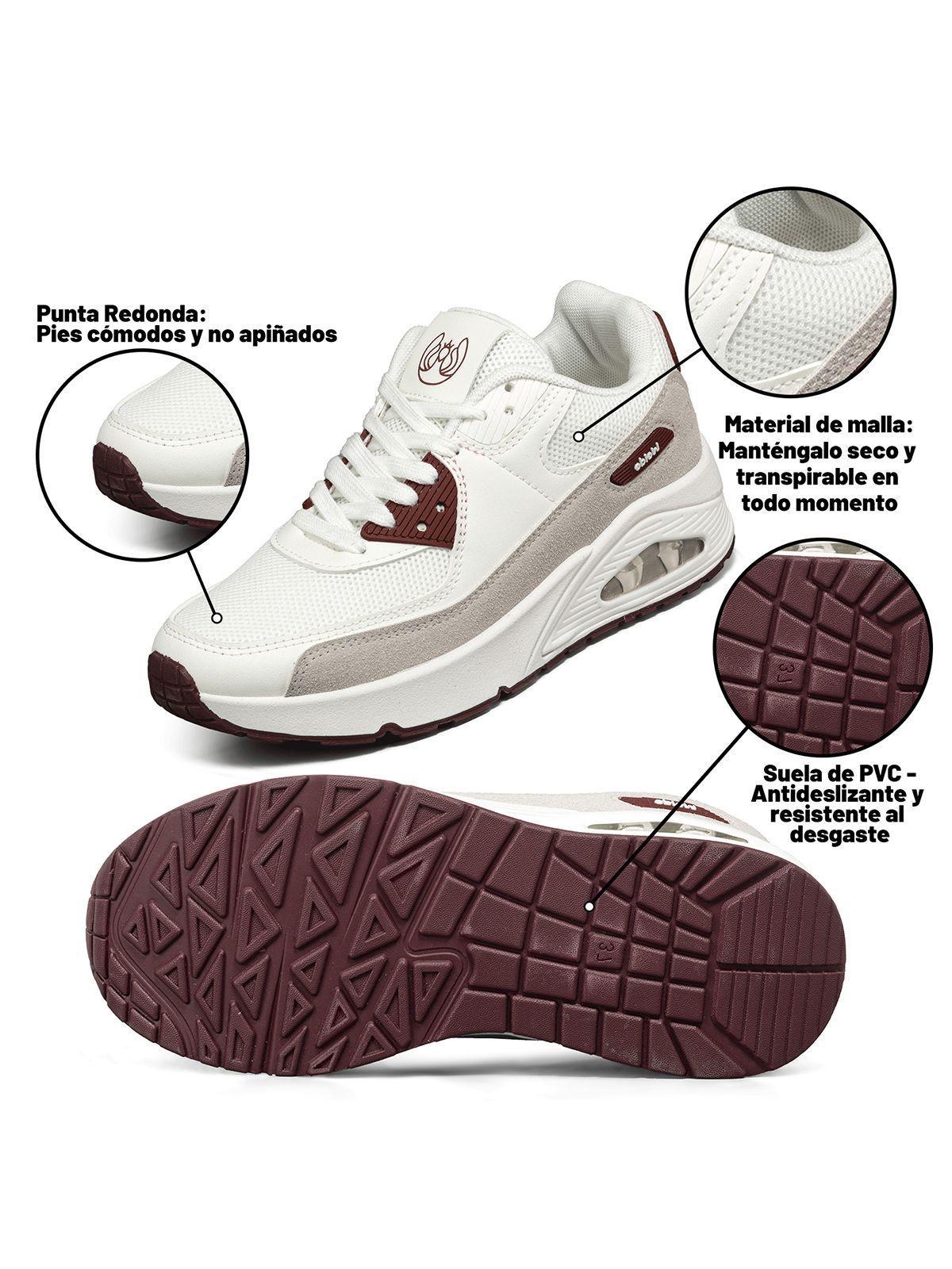 Zapatilla Urbana Casual Mujer Deportiva Clasico Weide TFA302-7